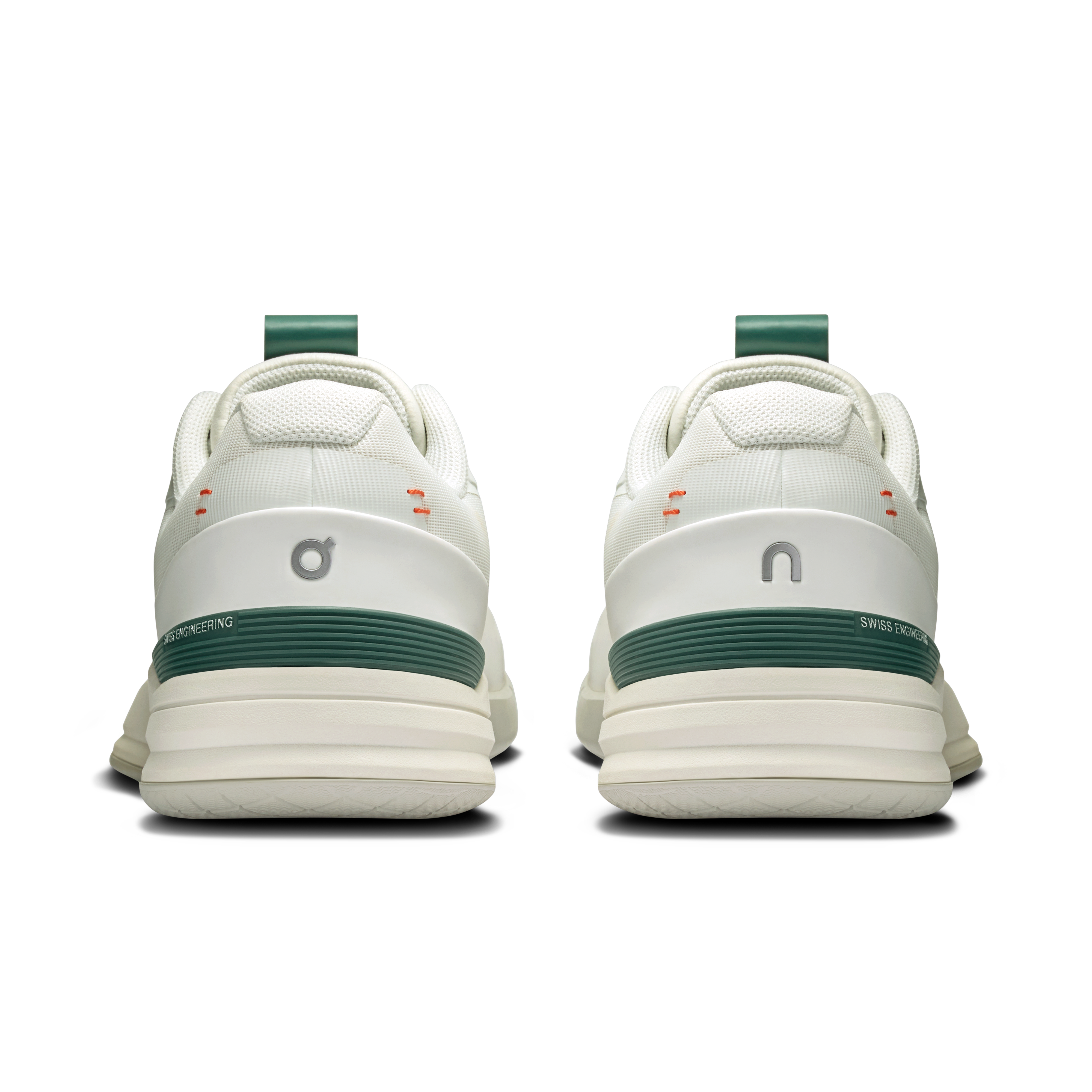 On THE ROGER Pro White & Evergreen Homme Tennis Chaussures