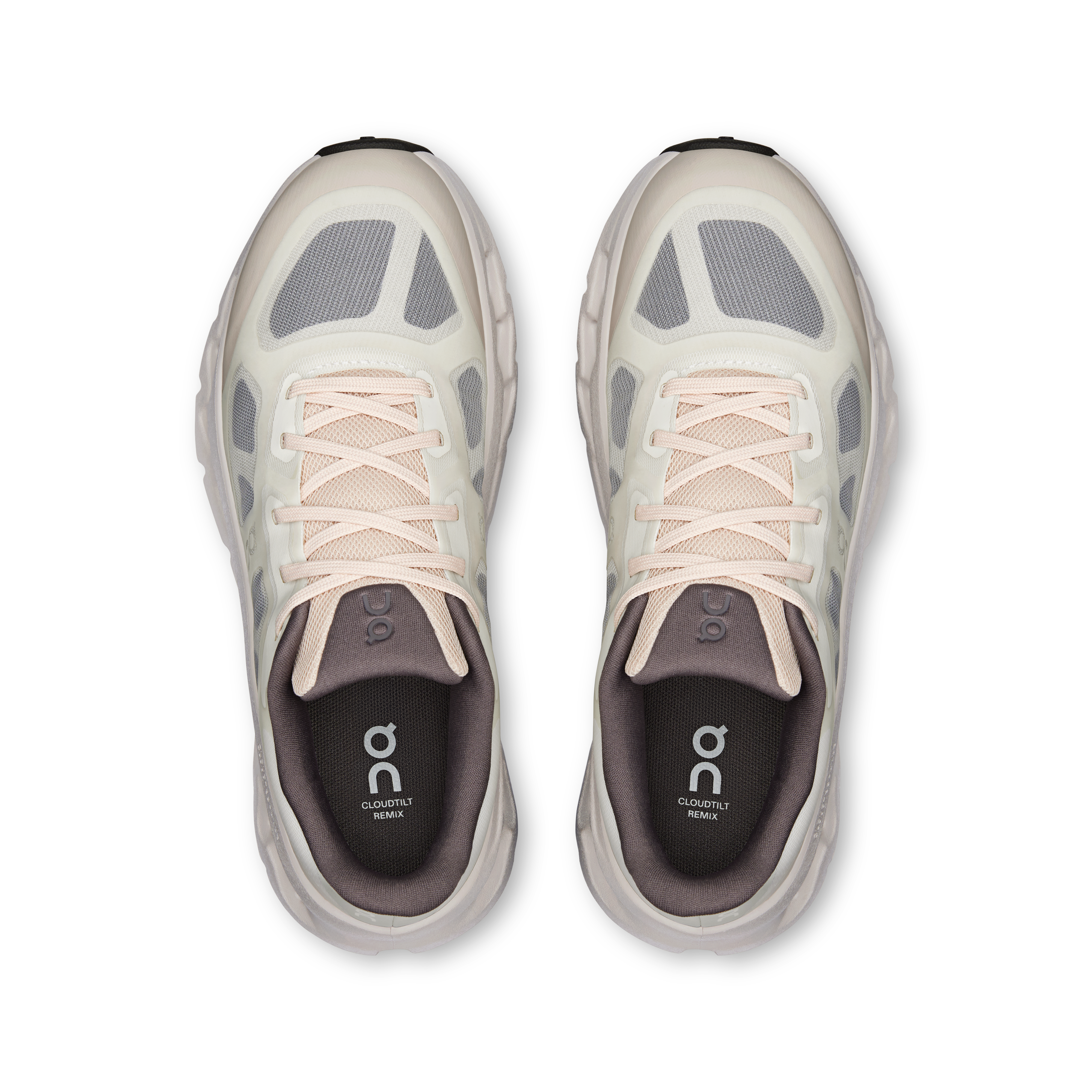 On Cloudtilt Remix Silver & Ivory Femme Active Life Chaussures