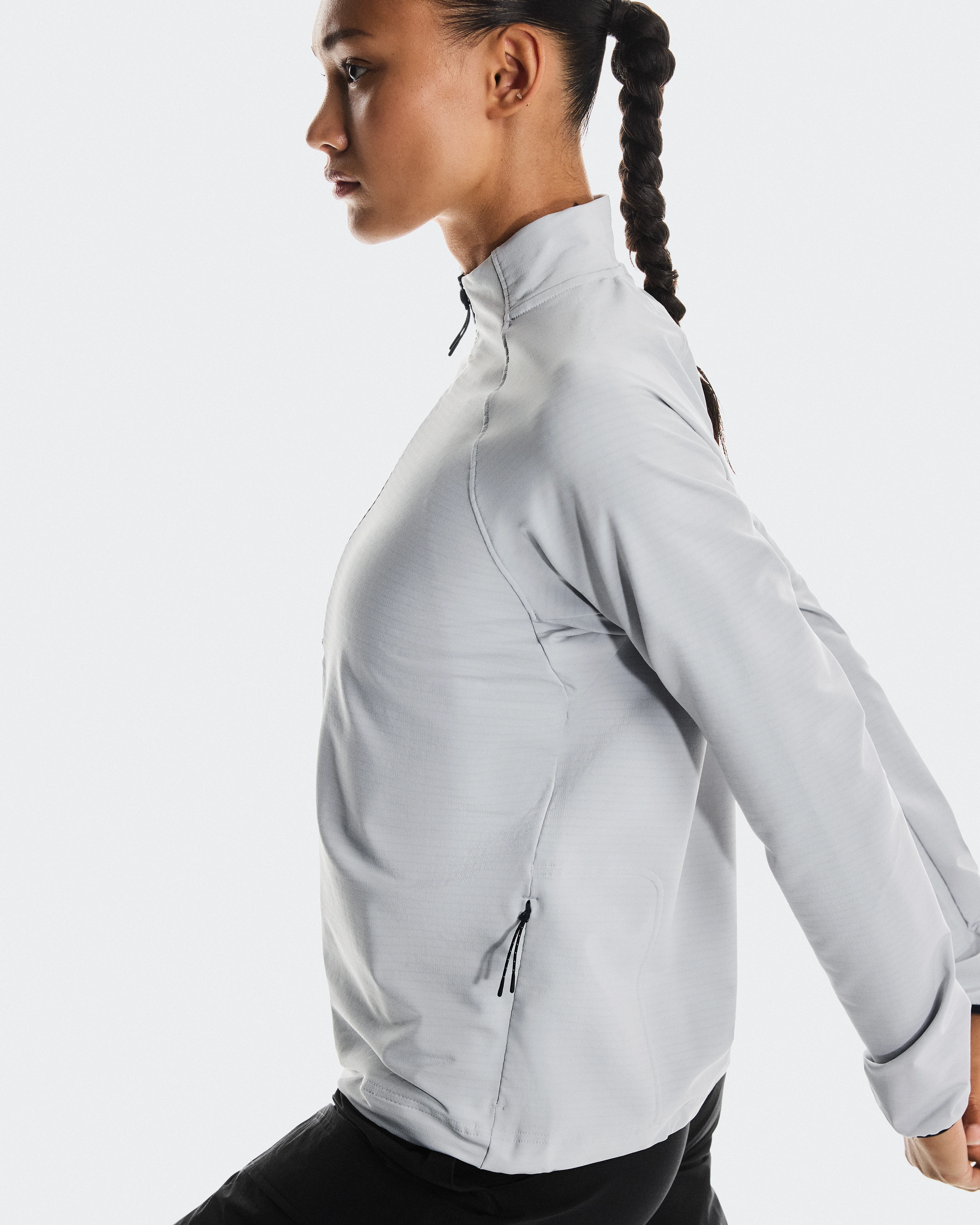 On Trek Quarterzip Glacier Femme Sweats à capuche et sweats