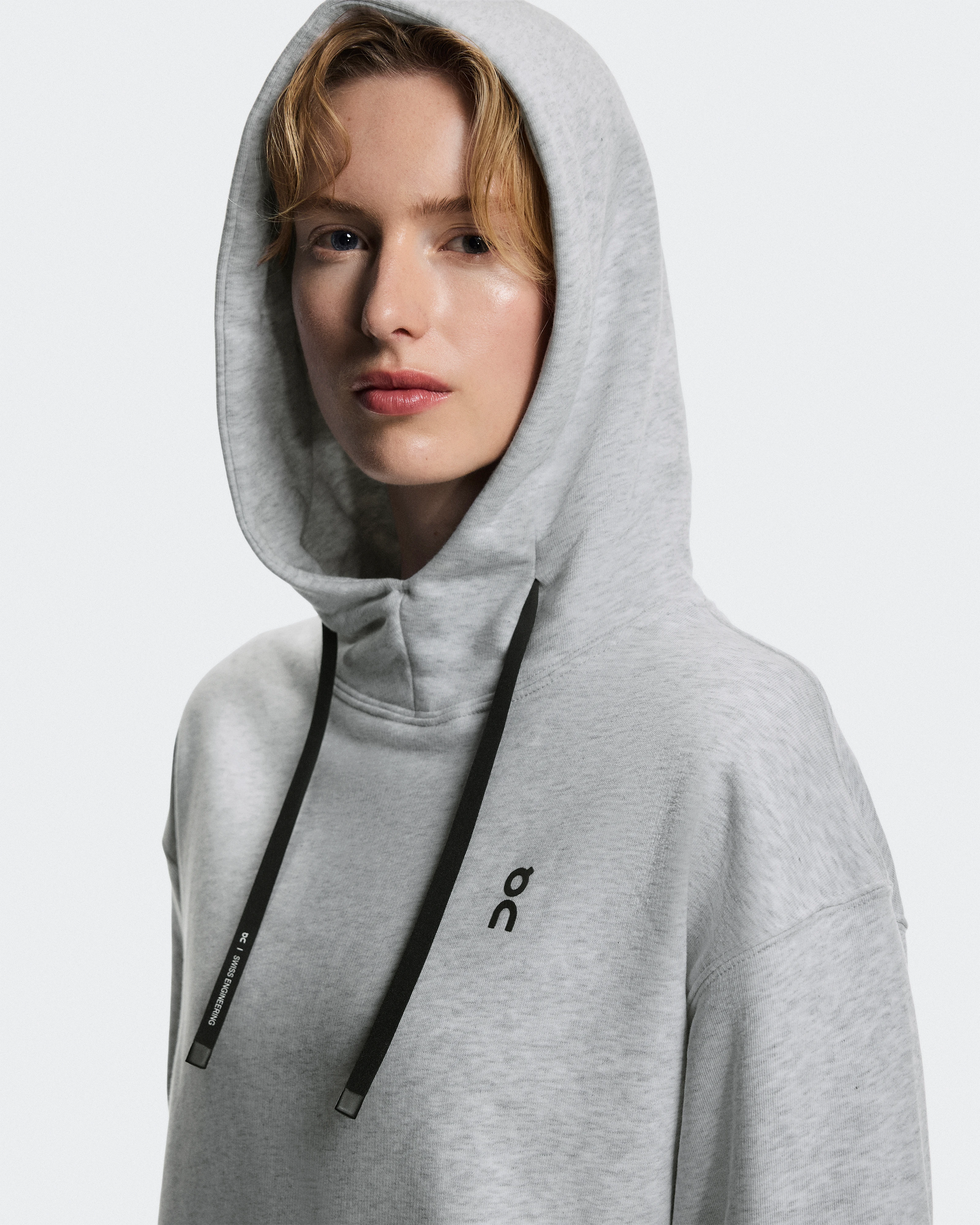 On Club Hoodie Graphic Heather Femme Sweats à capuche et sweats
