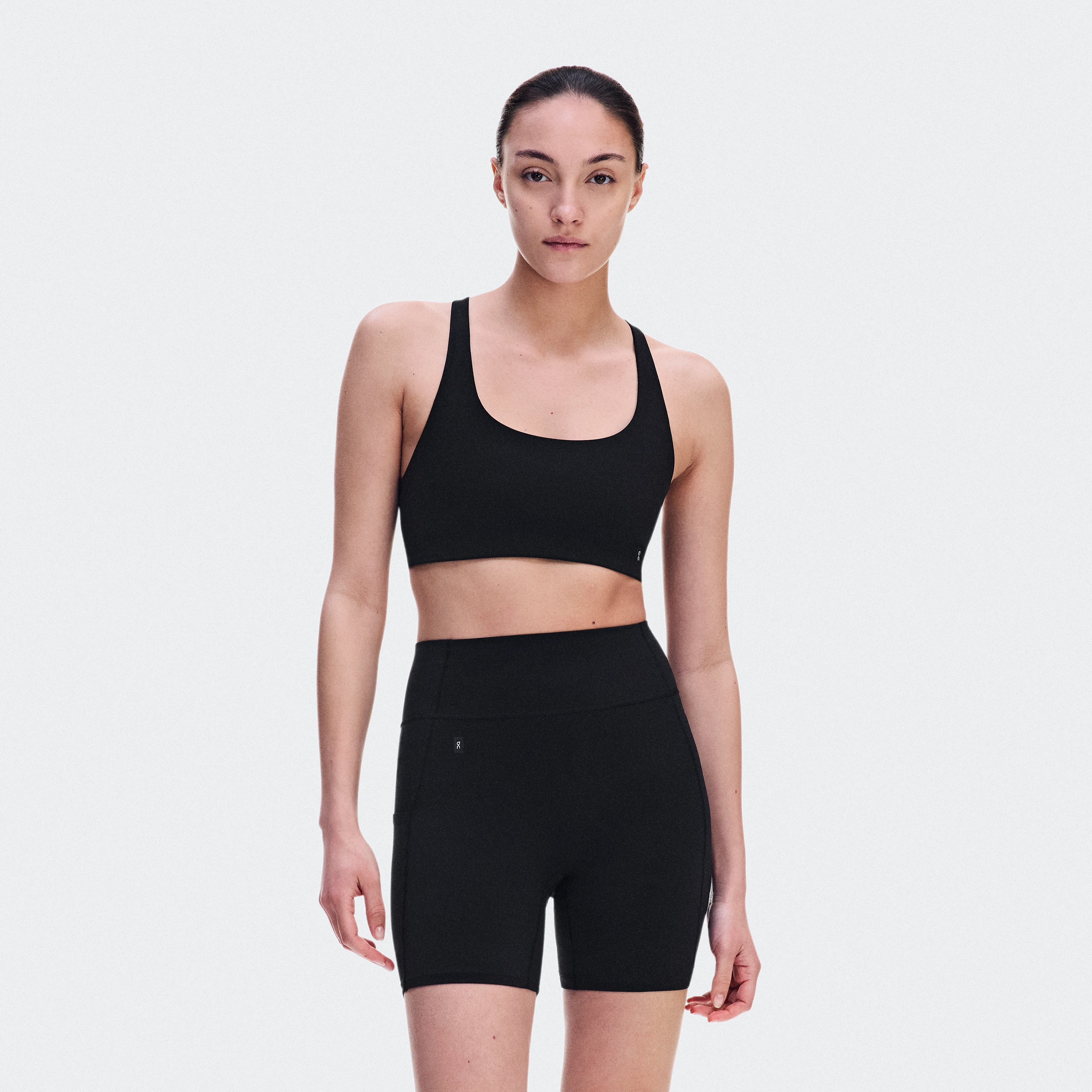 On Studio Bra Black Femme – Training à faible intensité Brassières
