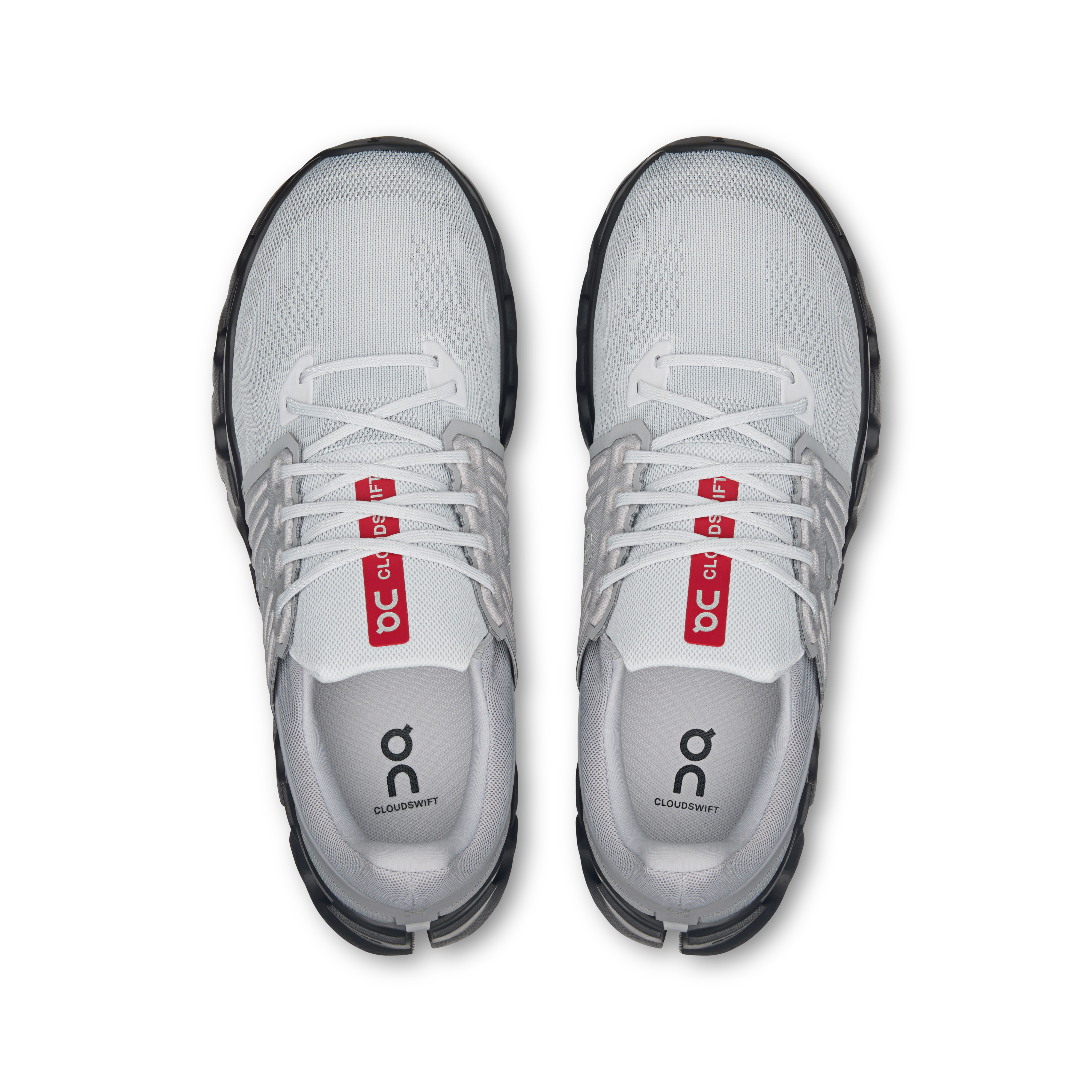 On Cloudswift 4 AD Glacier & Black Homme Active Life Chaussures