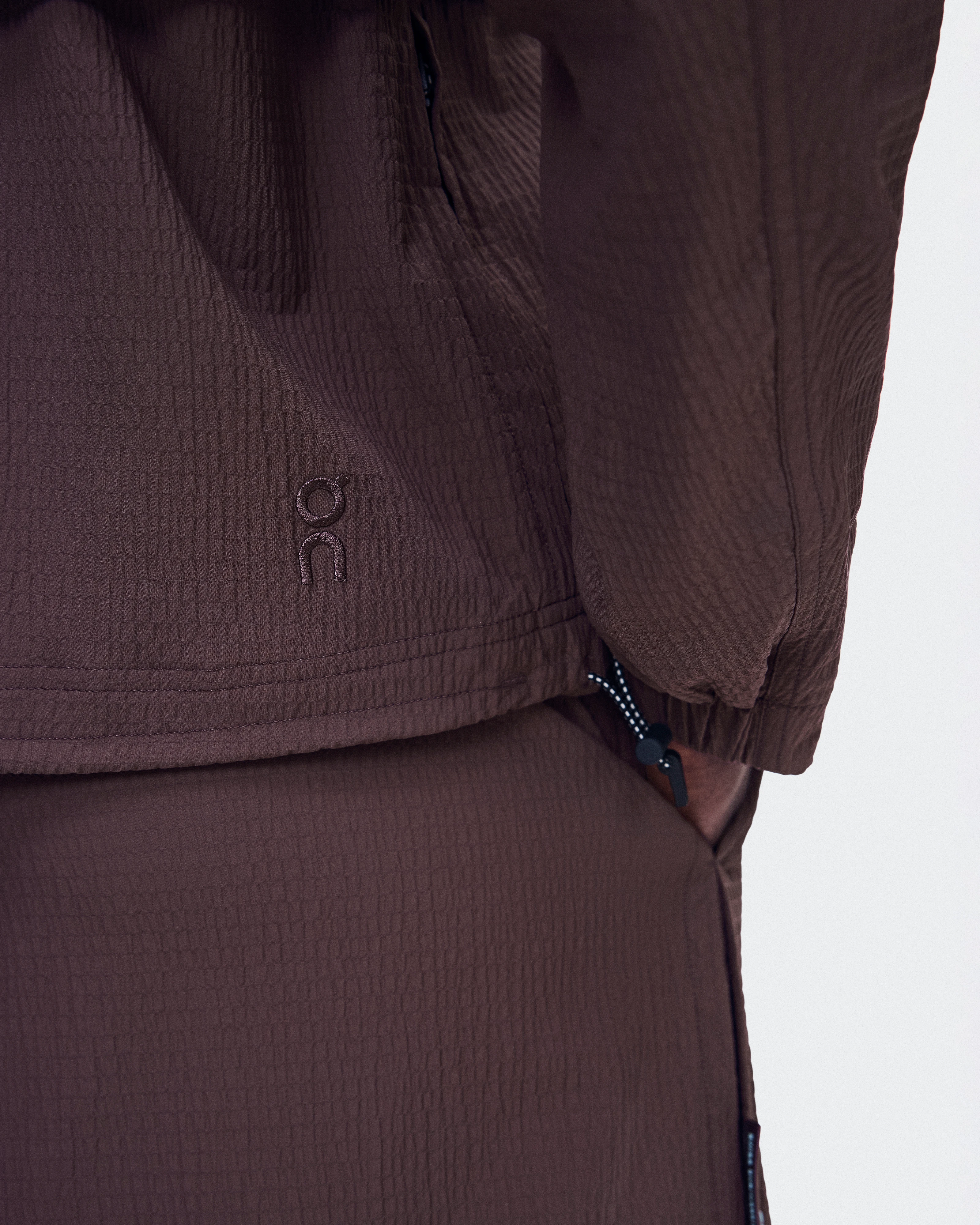 On Courtside 1/2 Zip Eaze Mulberry Femme Sweats à capuche et sweats