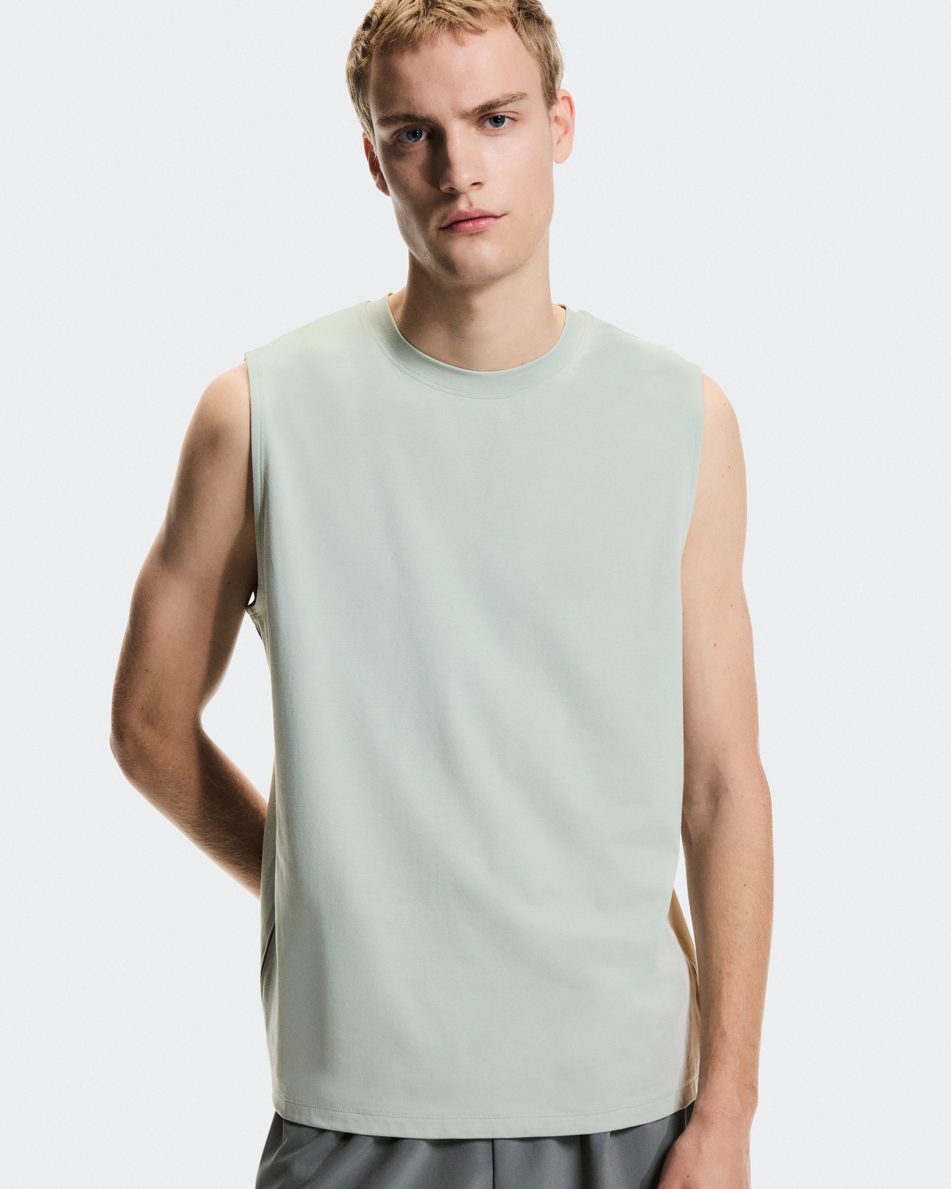On Focus Tank Mineral Homme Hauts et t-shirts