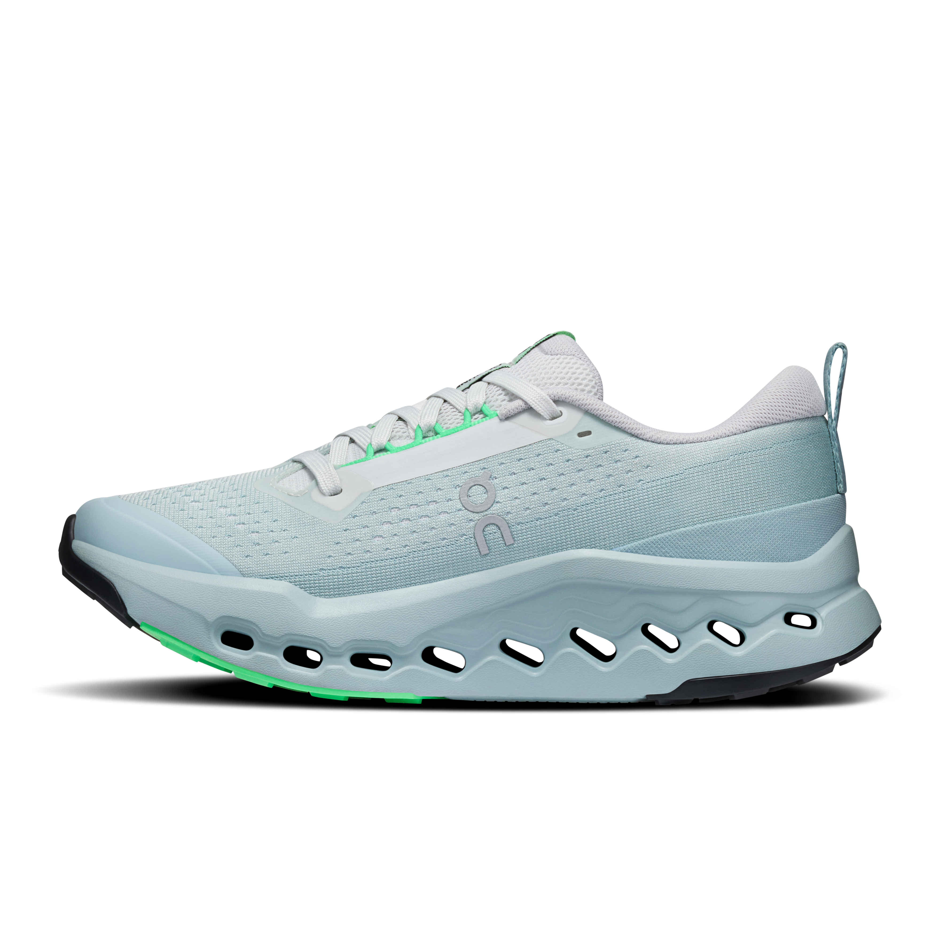 On Cloudsurfer Trail 2 Chalk & Gardenia Femme Running de trail Chaussures