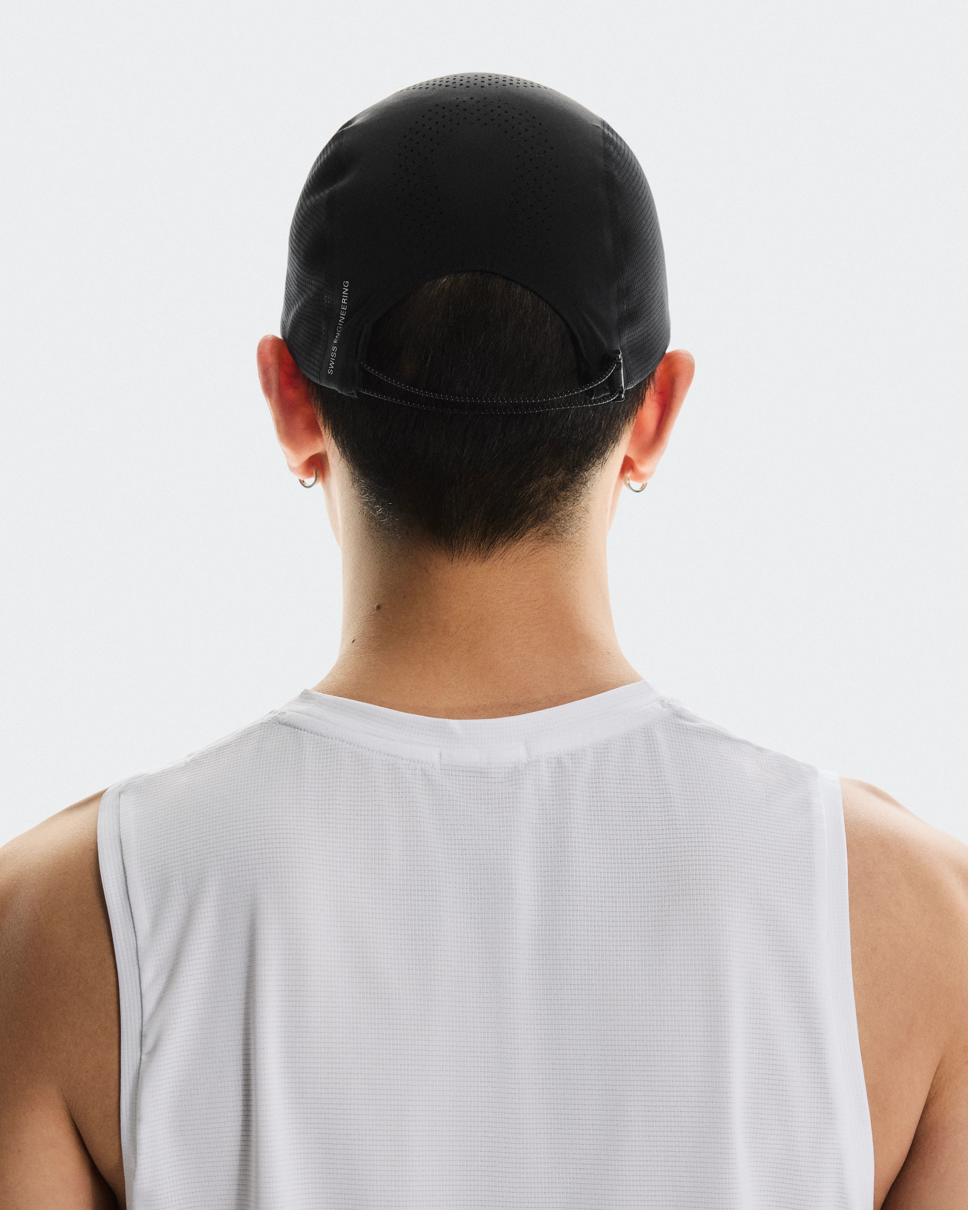 On Ultra Cap Black Unisexe Chapeaux