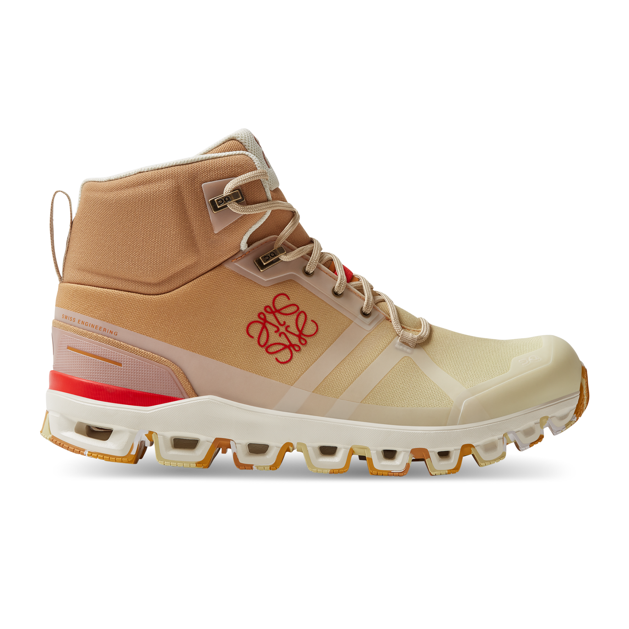 On Cloudrock LOEWE Gradient Orange Femme – Randonnée, protection supplémentaire, légèreté Chaussures