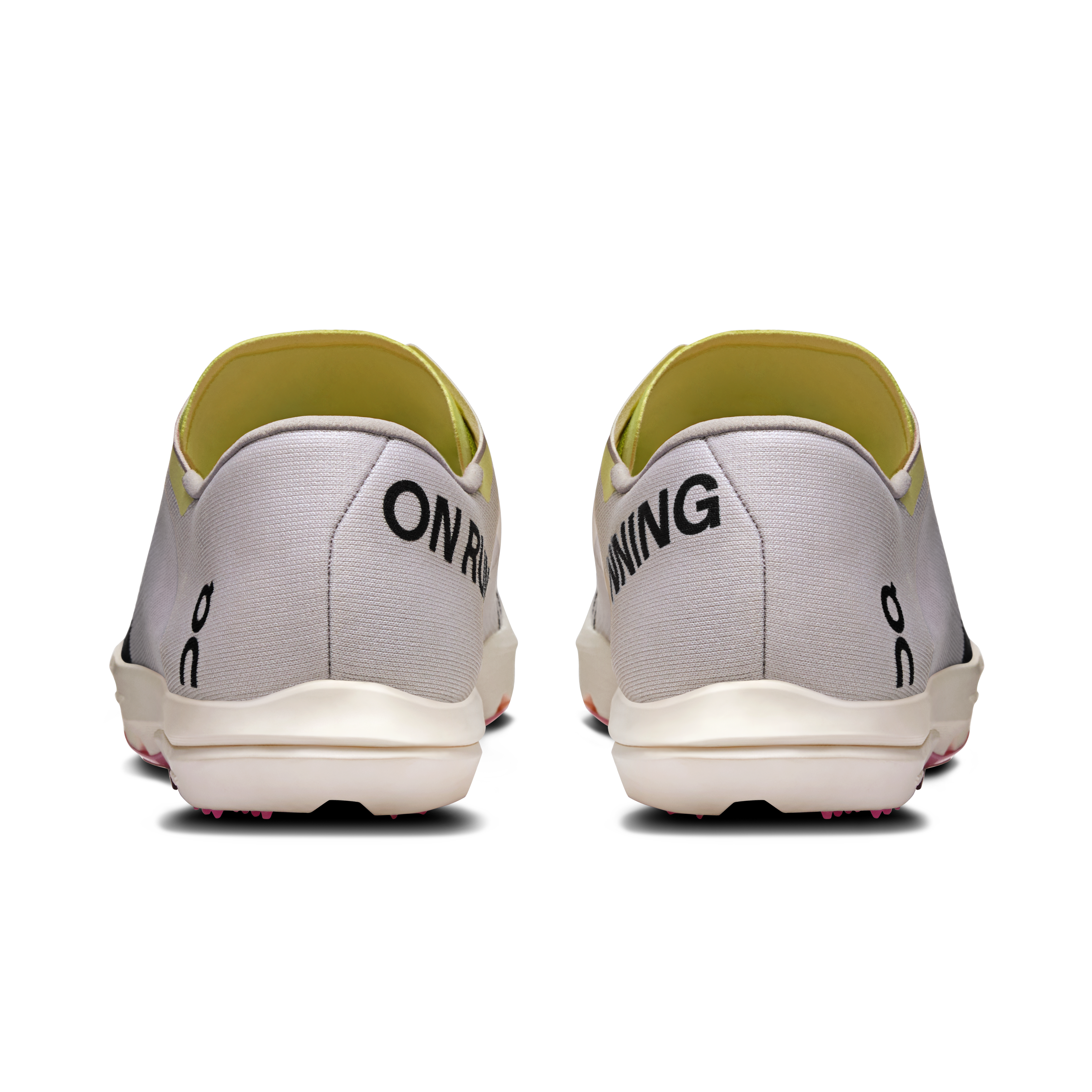 On Cloudspike Amplius 2 White & Raspberry Homme Athlétisme Chaussures