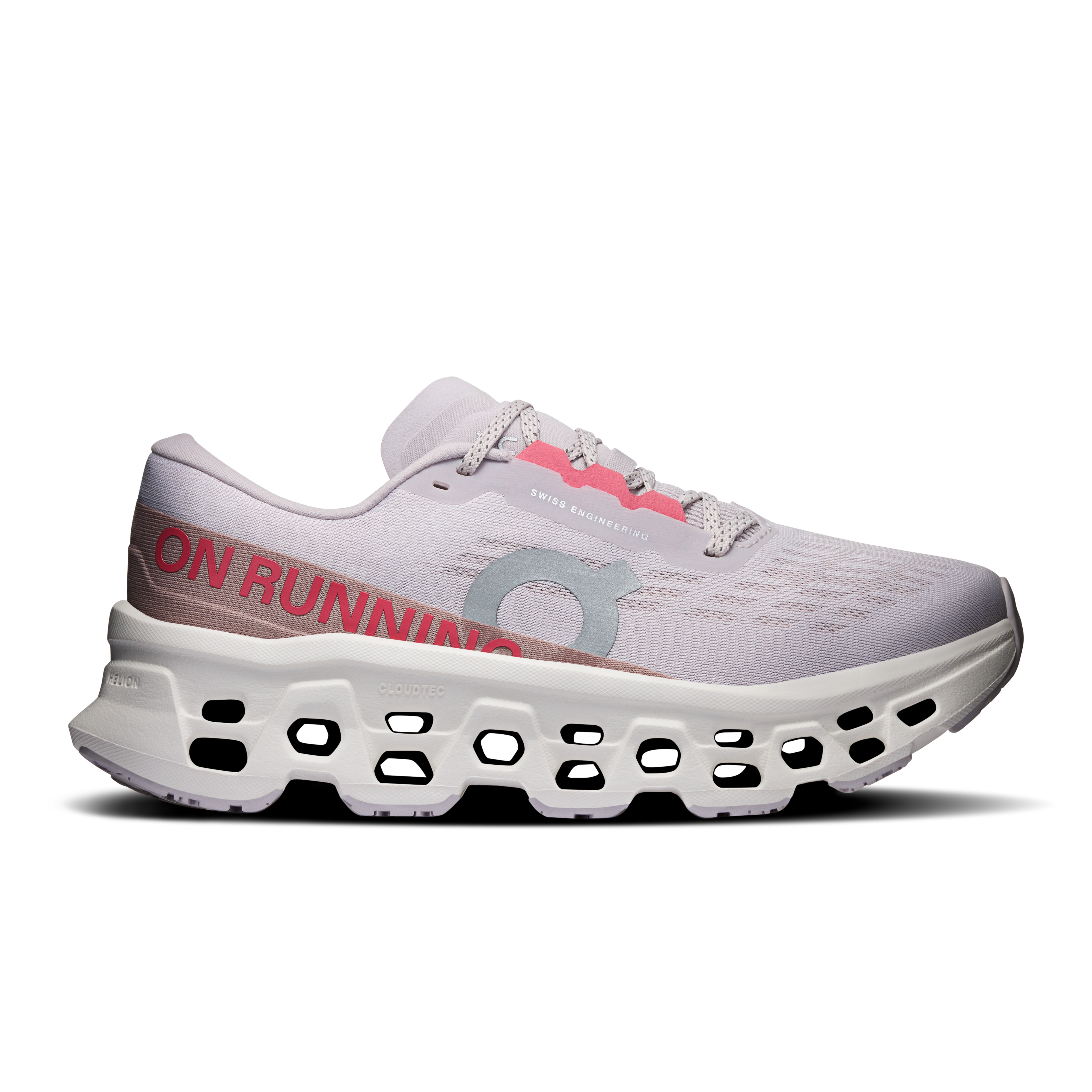 On Cloudmonster 3 Ether & Ivory Femme – Running quotidien, foulées réactives Chaussures
