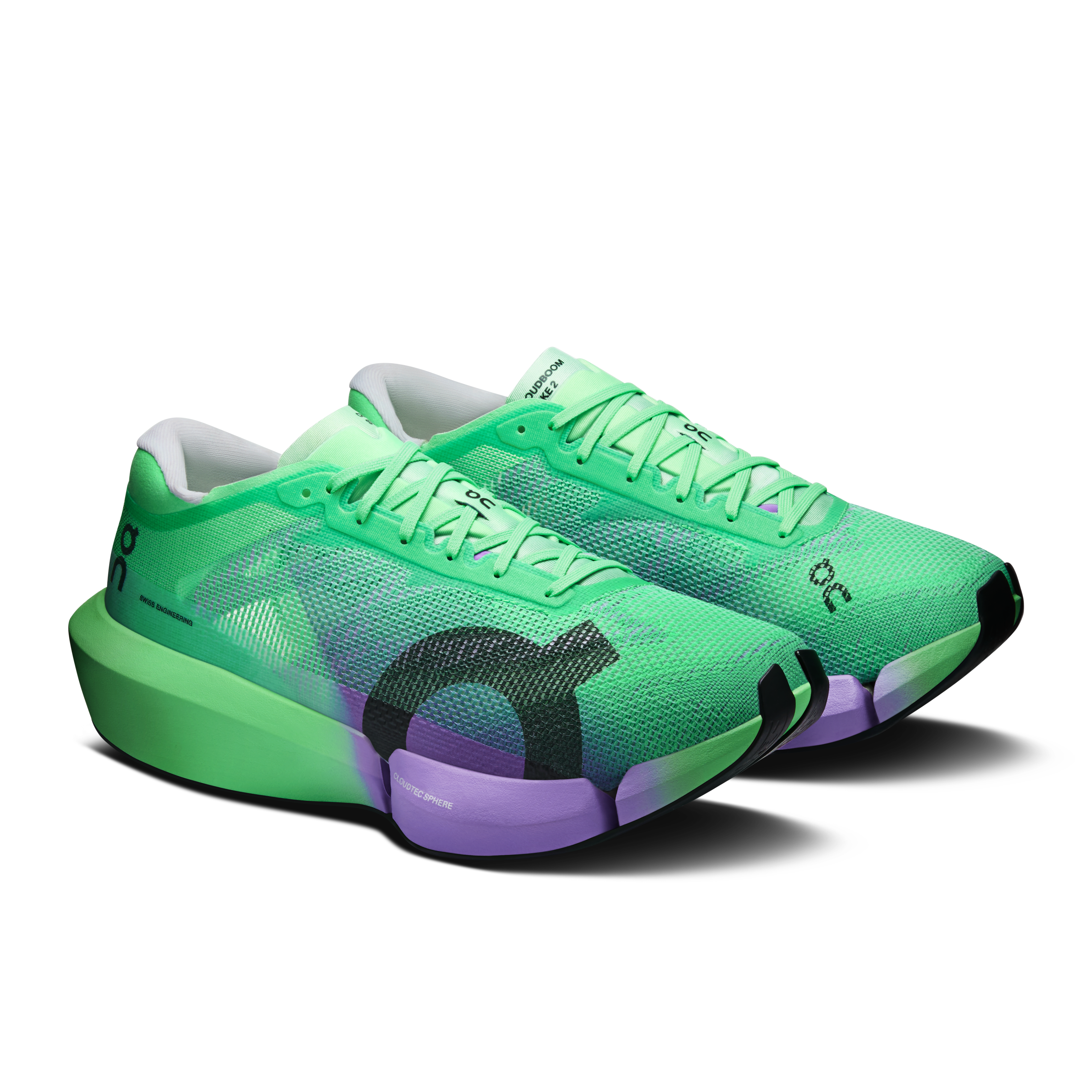 On Cloudboom Strike 2 Verdite & Aconite Unisexe Running sur route Chaussures