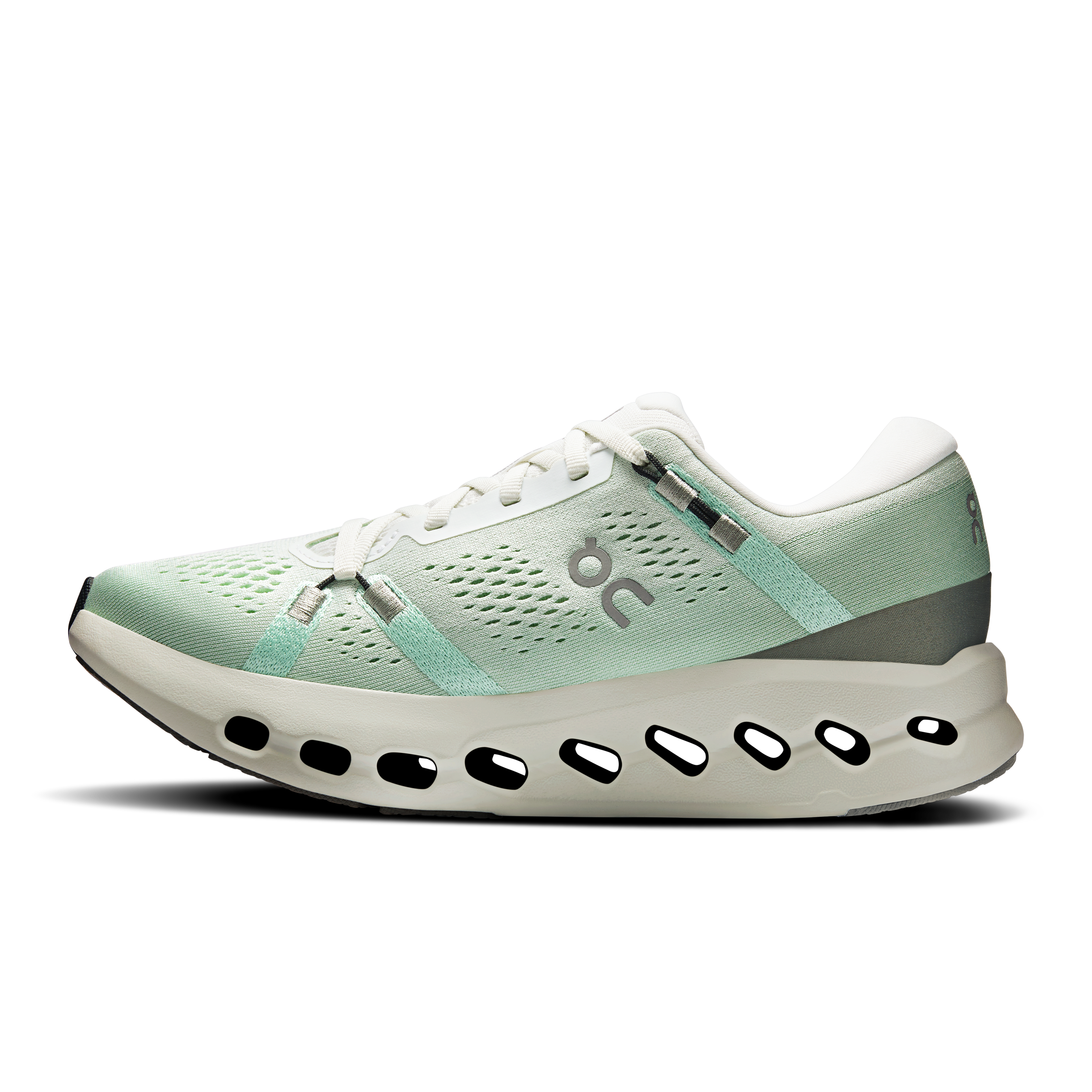 On Cloudsurfer 2 Ivory & Creek Femme Running sur route Chaussures