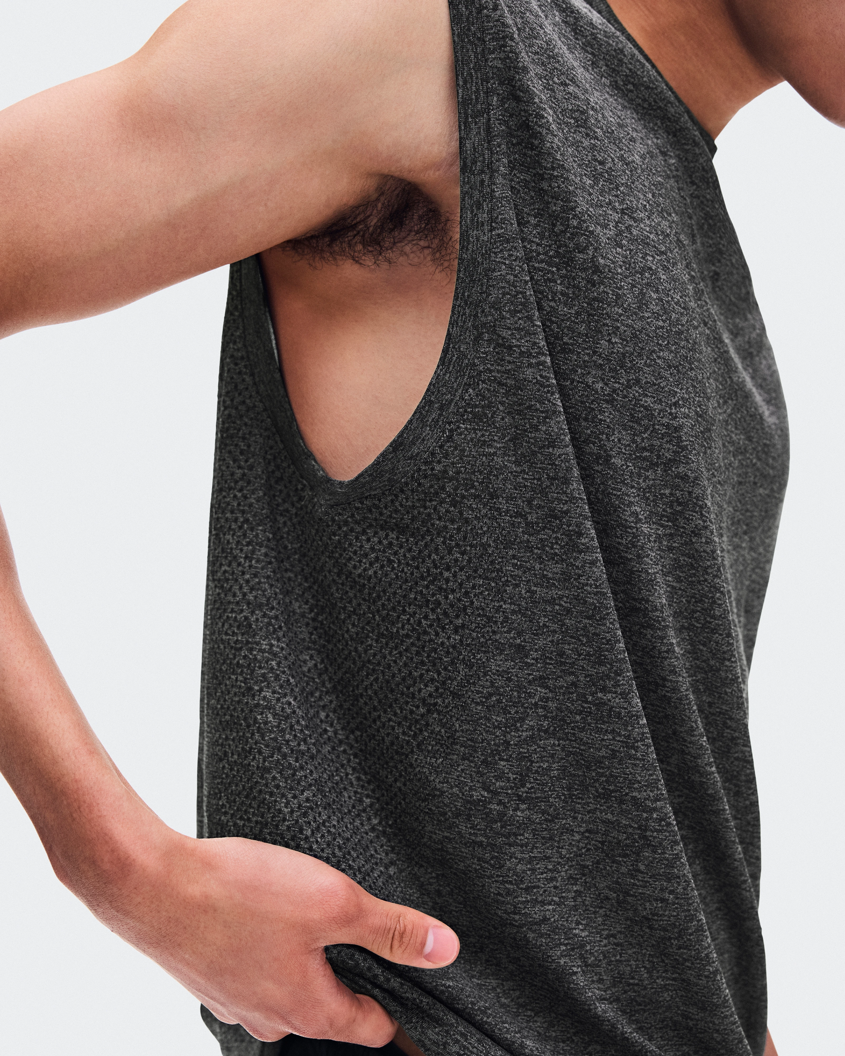 On Train Flex Tank Ember Heather Homme Hauts et t-shirts