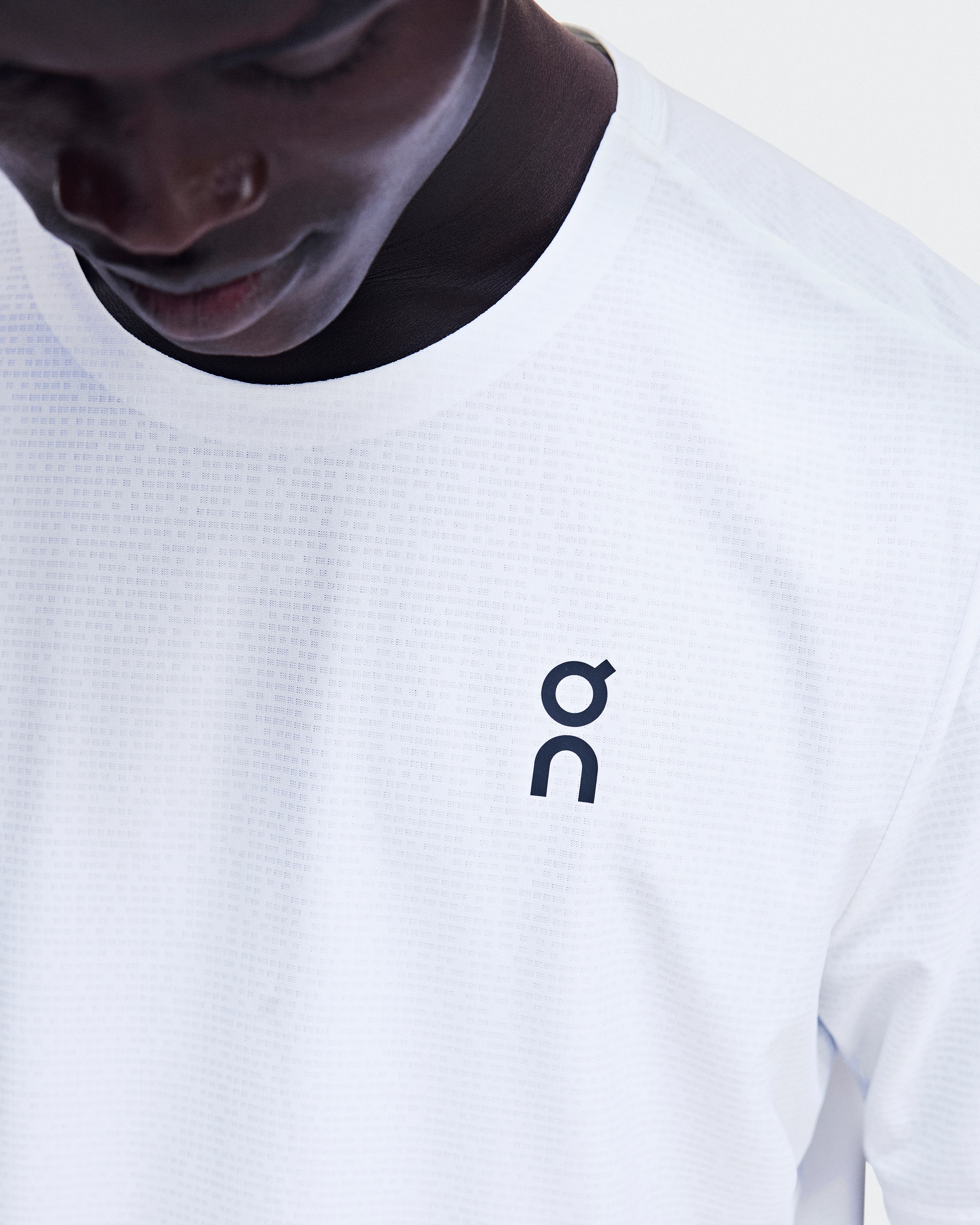 On Court-T Swing White & Jay Homme Hauts et t-shirts