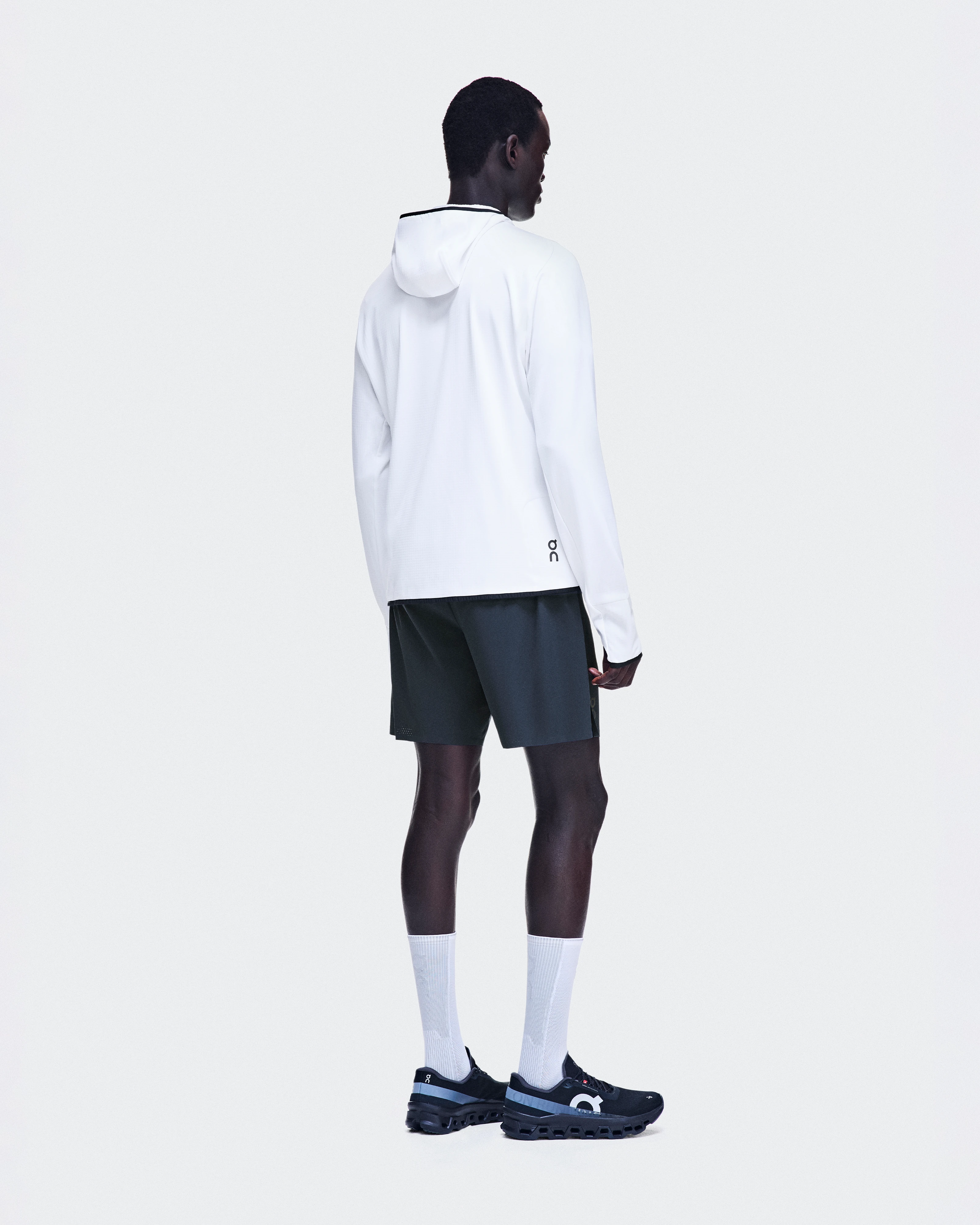 On Climate Zip Hoodie White Homme Sweats à capuche et sweats