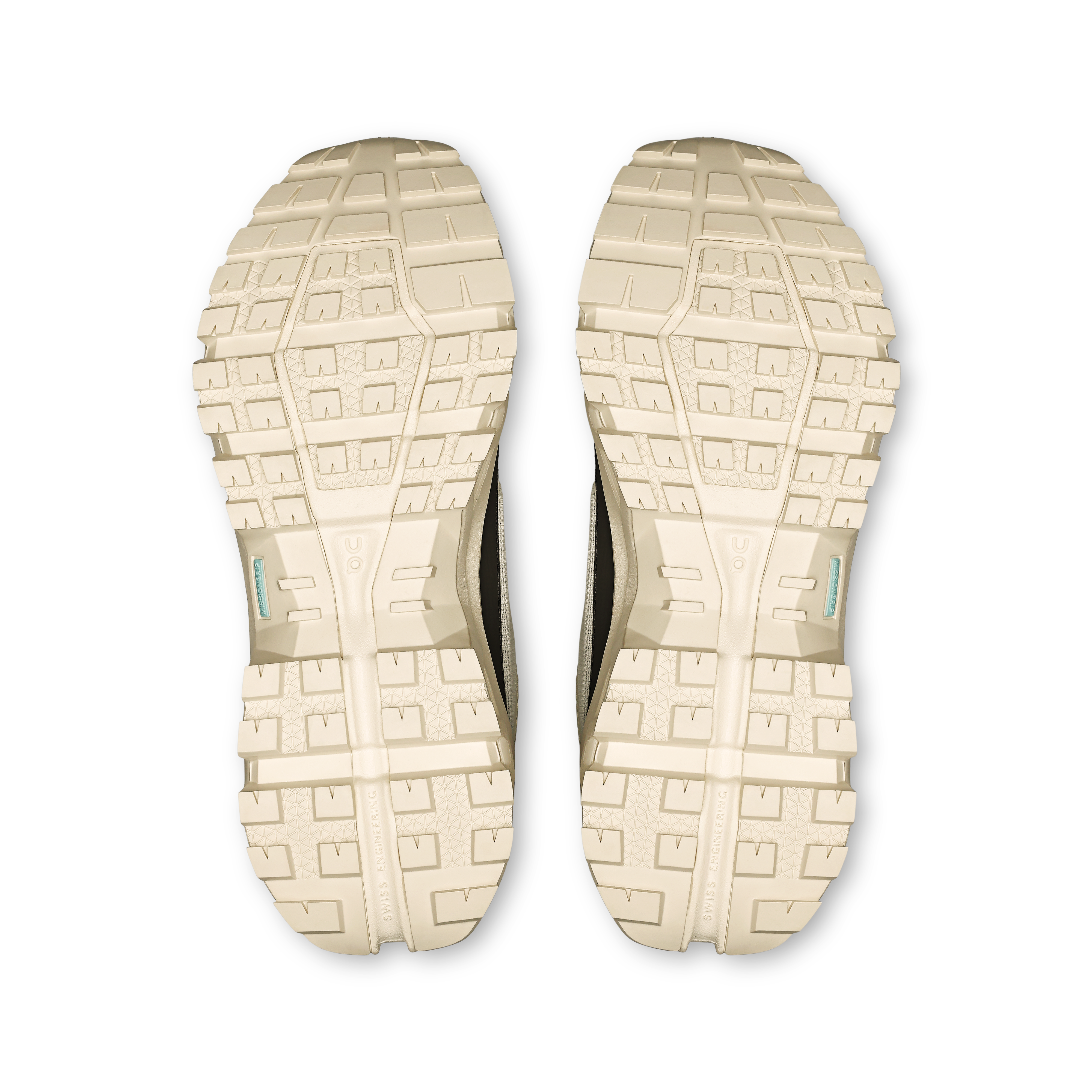 On Cloudrock Low Waterproof Ivory & Ivory Femme Randonnée Chaussures