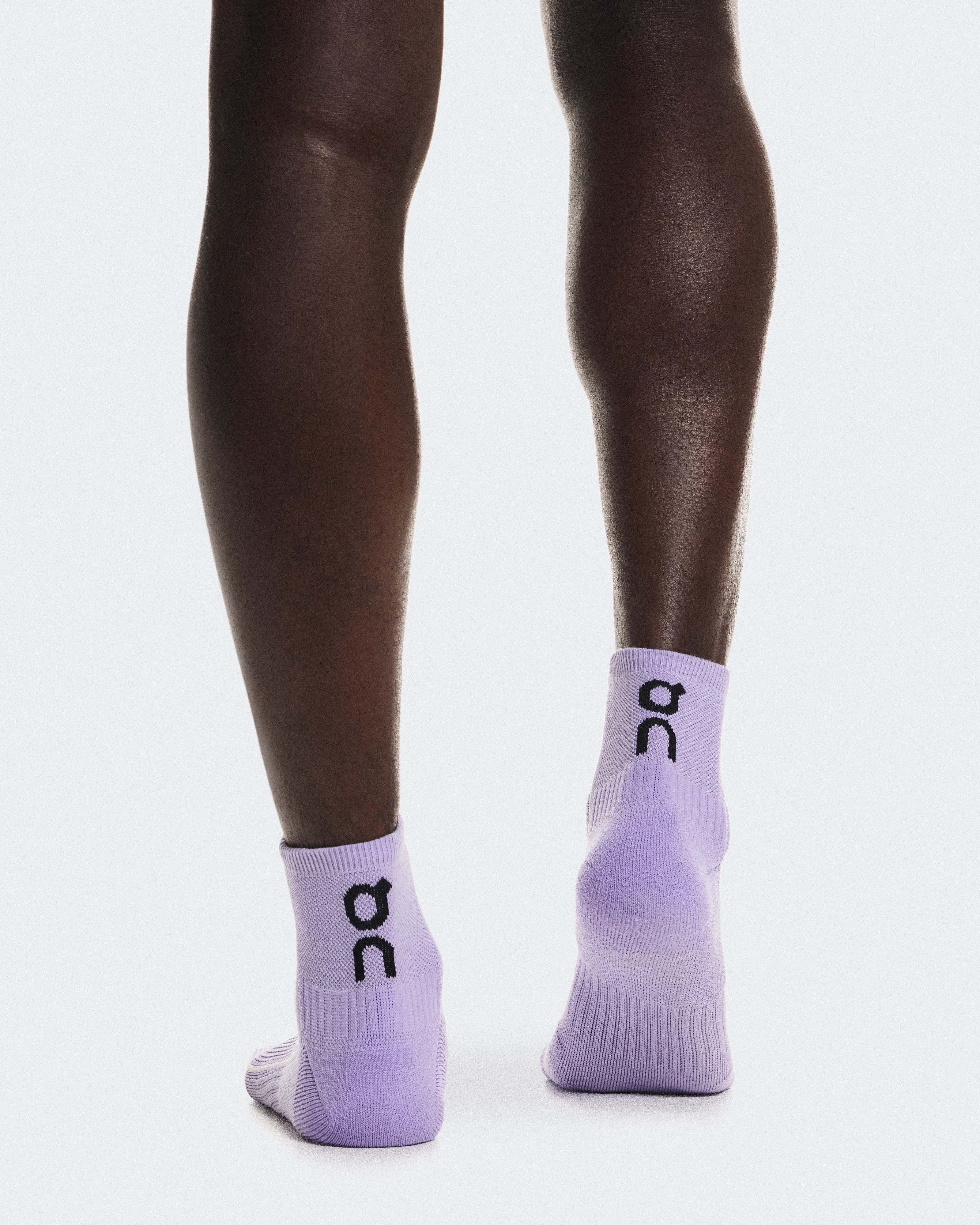 On Court Sock Mid Bloom & Ivory Unisexe Chaussettes