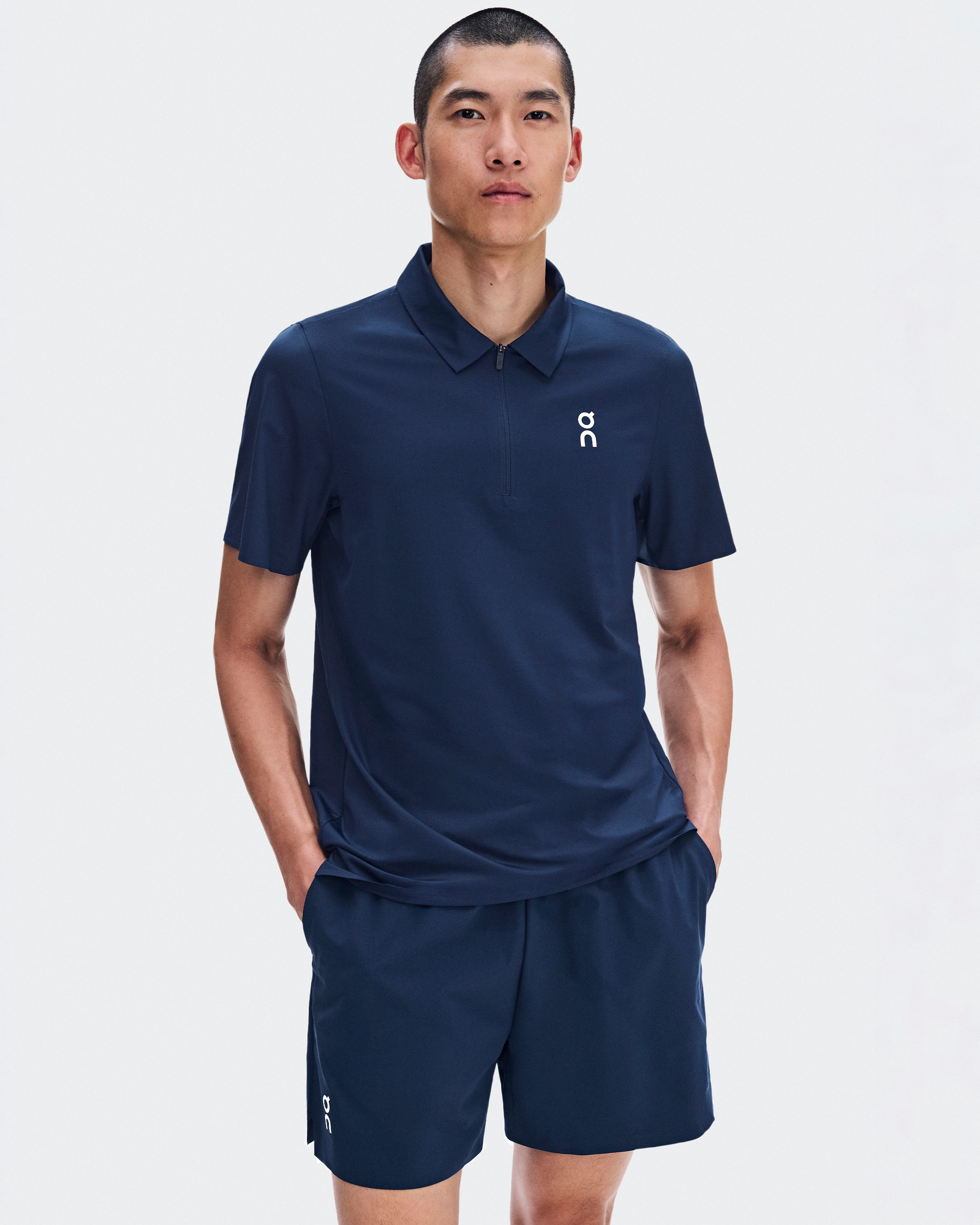 On Court Polo Inkwell Homme Hauts et t-shirts