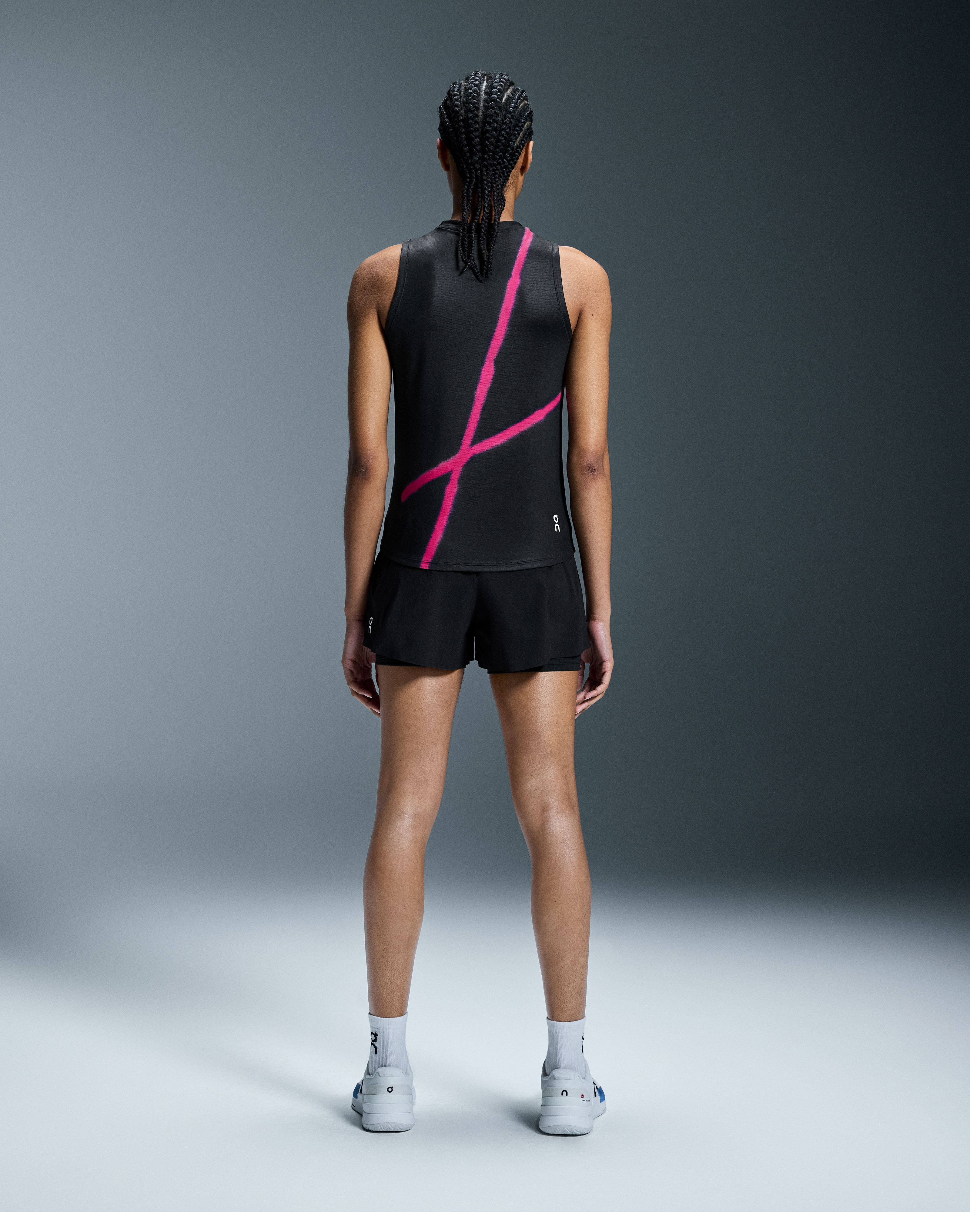 On Court Shorts Black Femme Shorts