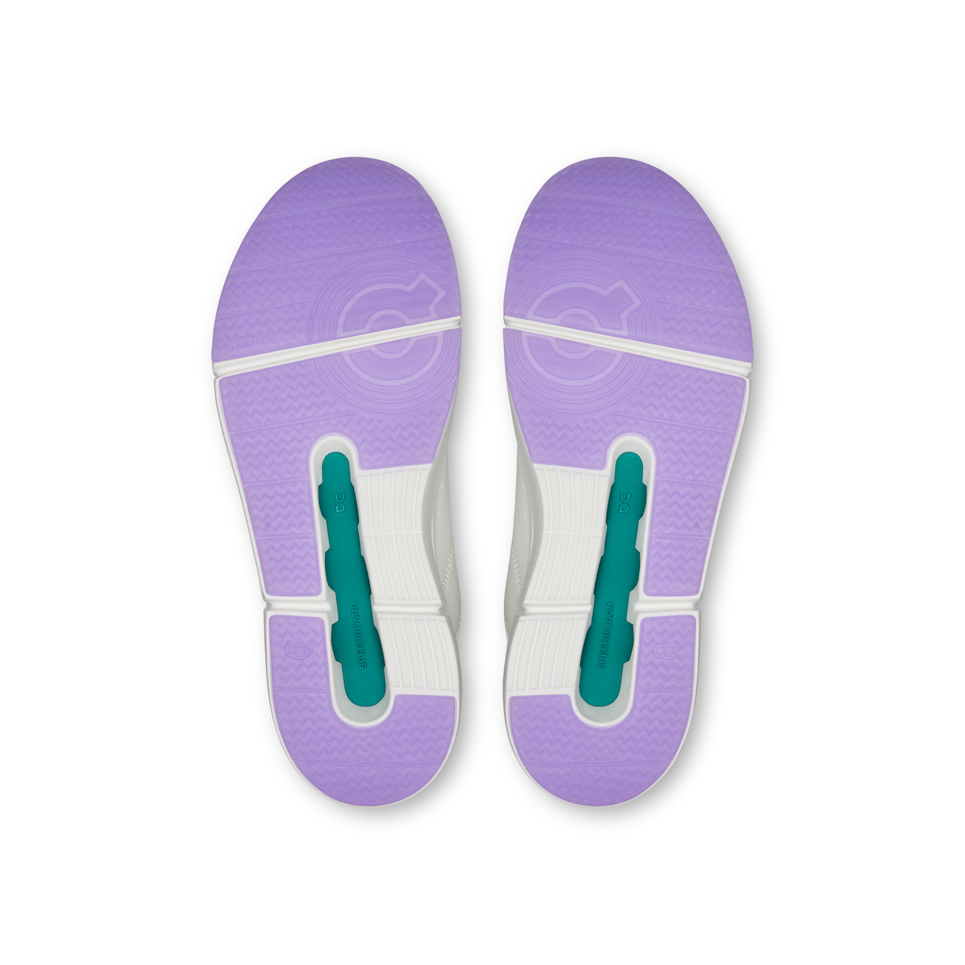 On THE ROGER Youth Ivory & Neem Ados Tennis Chaussures