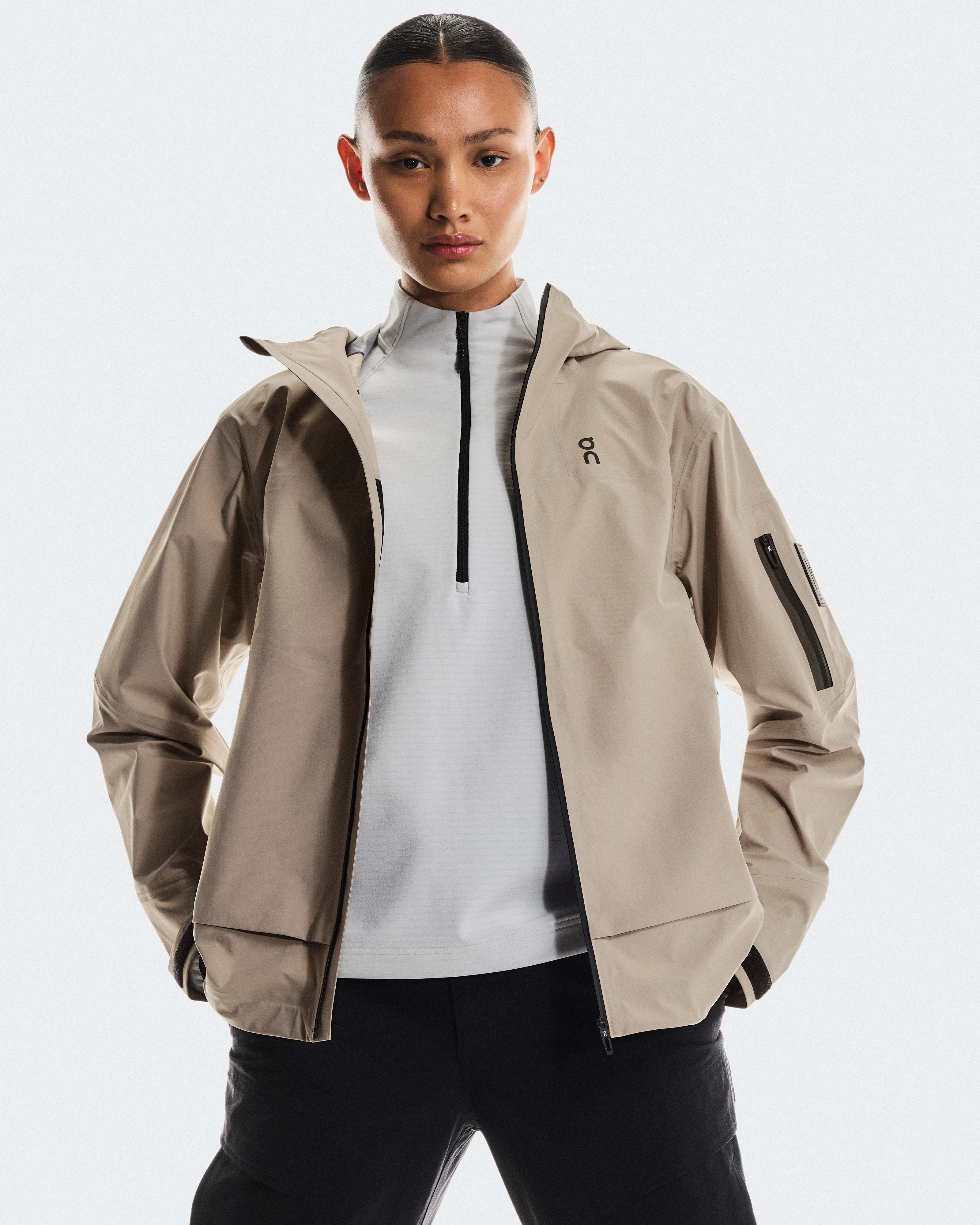 On Trek Jacket Desert Femme Vestes