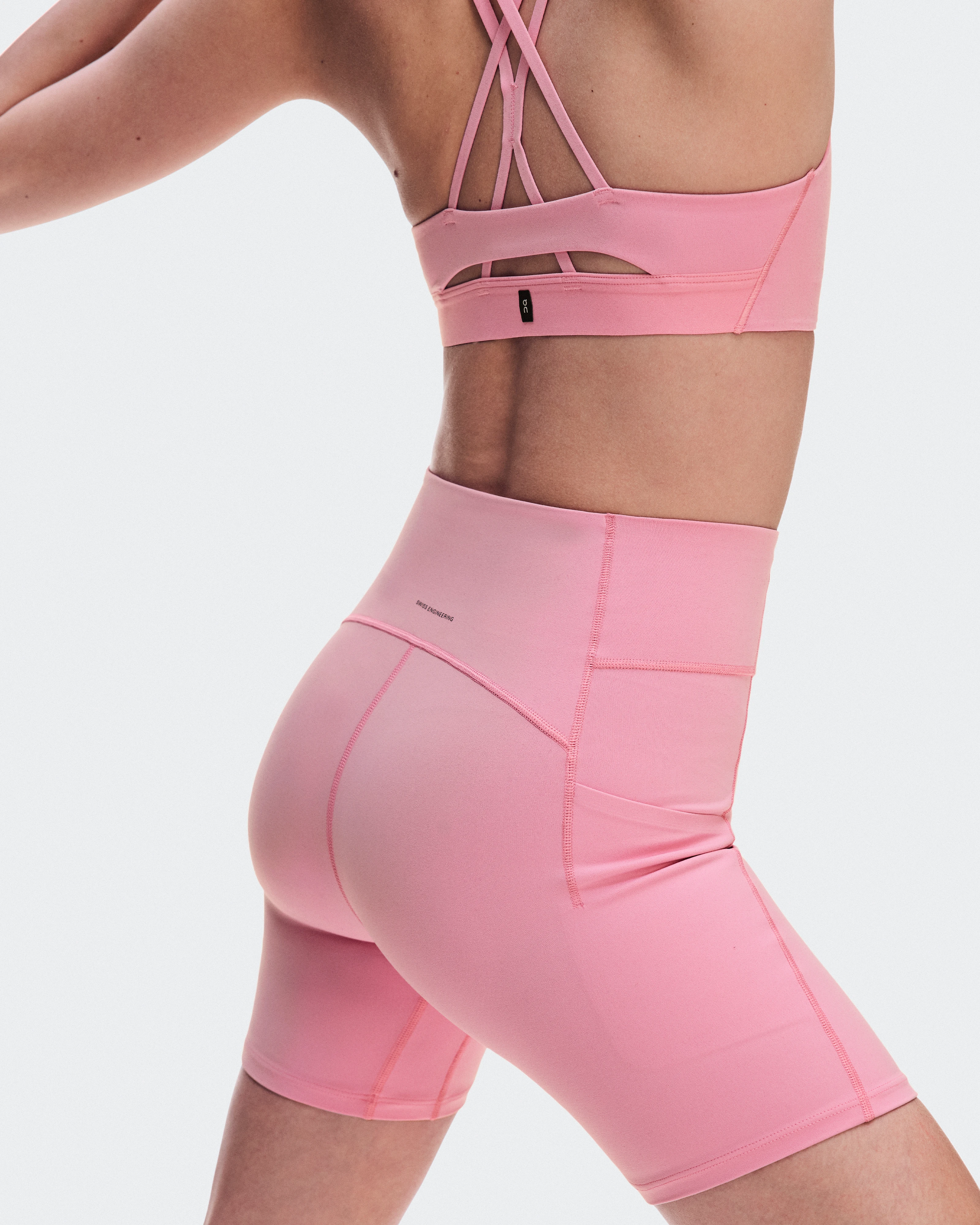 On Studio Leggings Short 6" Magnolia Femme Leggings