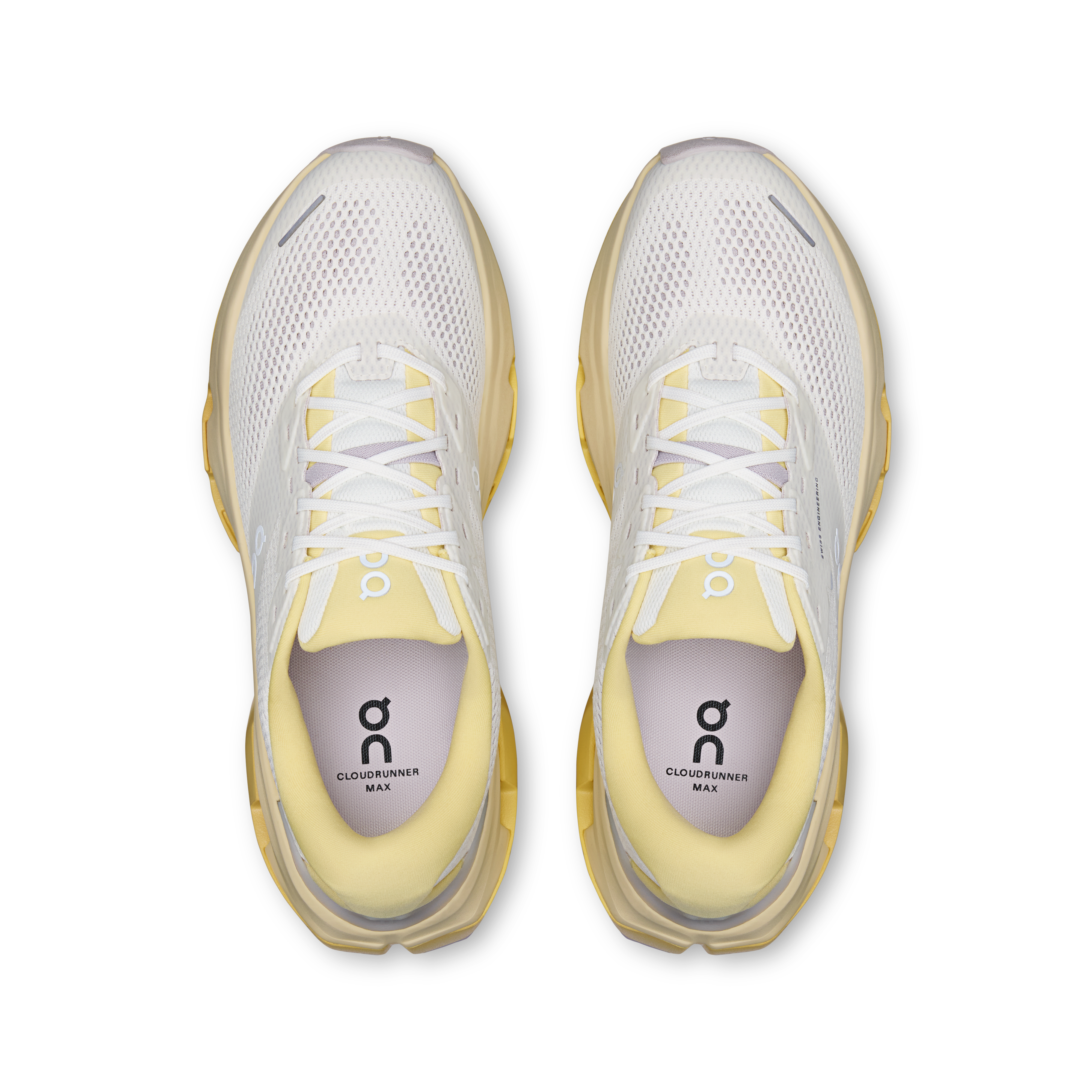 On Cloudrunner 3 Max Ivory & Dijon Homme Running sur route Chaussures