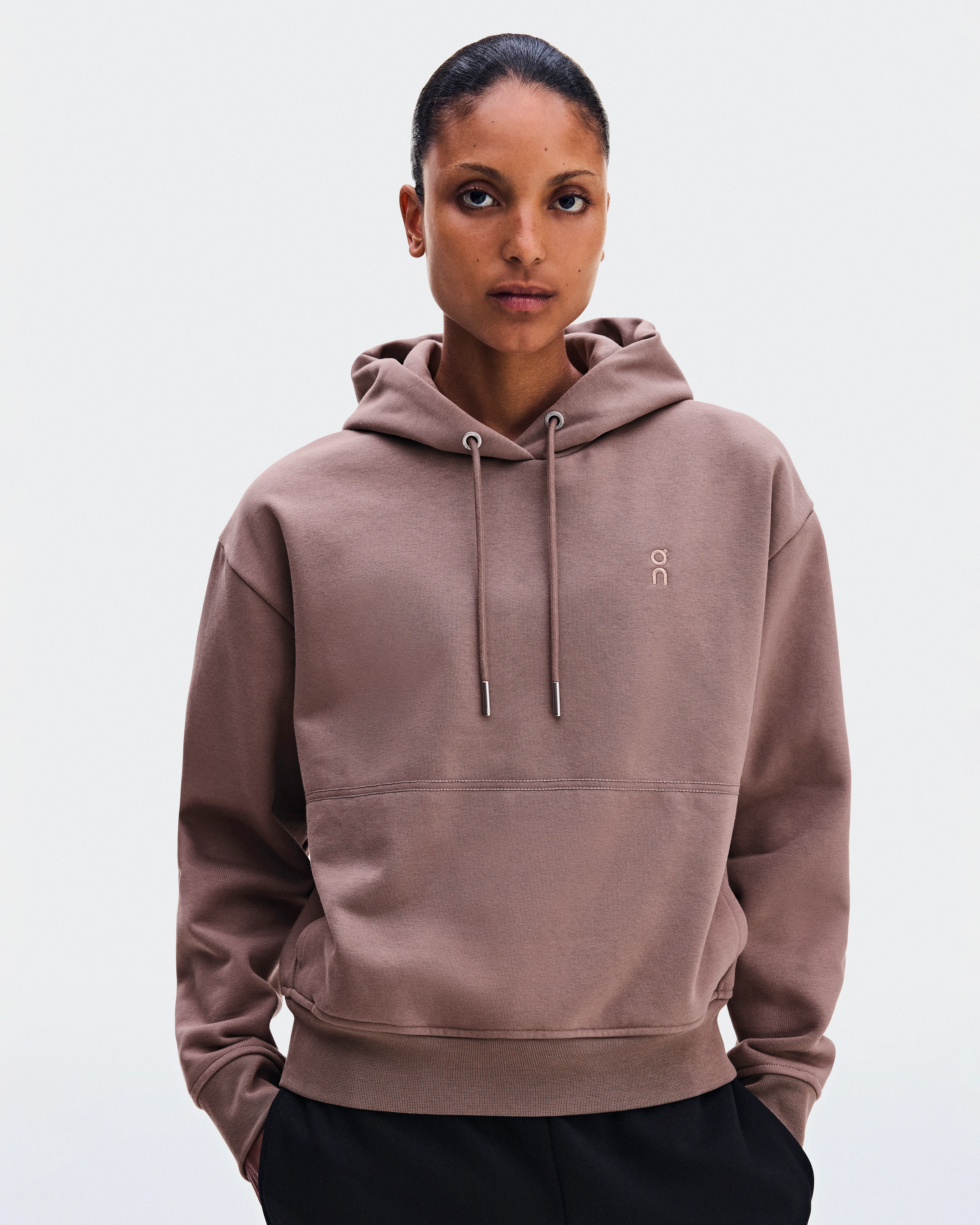 On Club Collective Hoodie Clove Femme Sweats à capuche et sweats