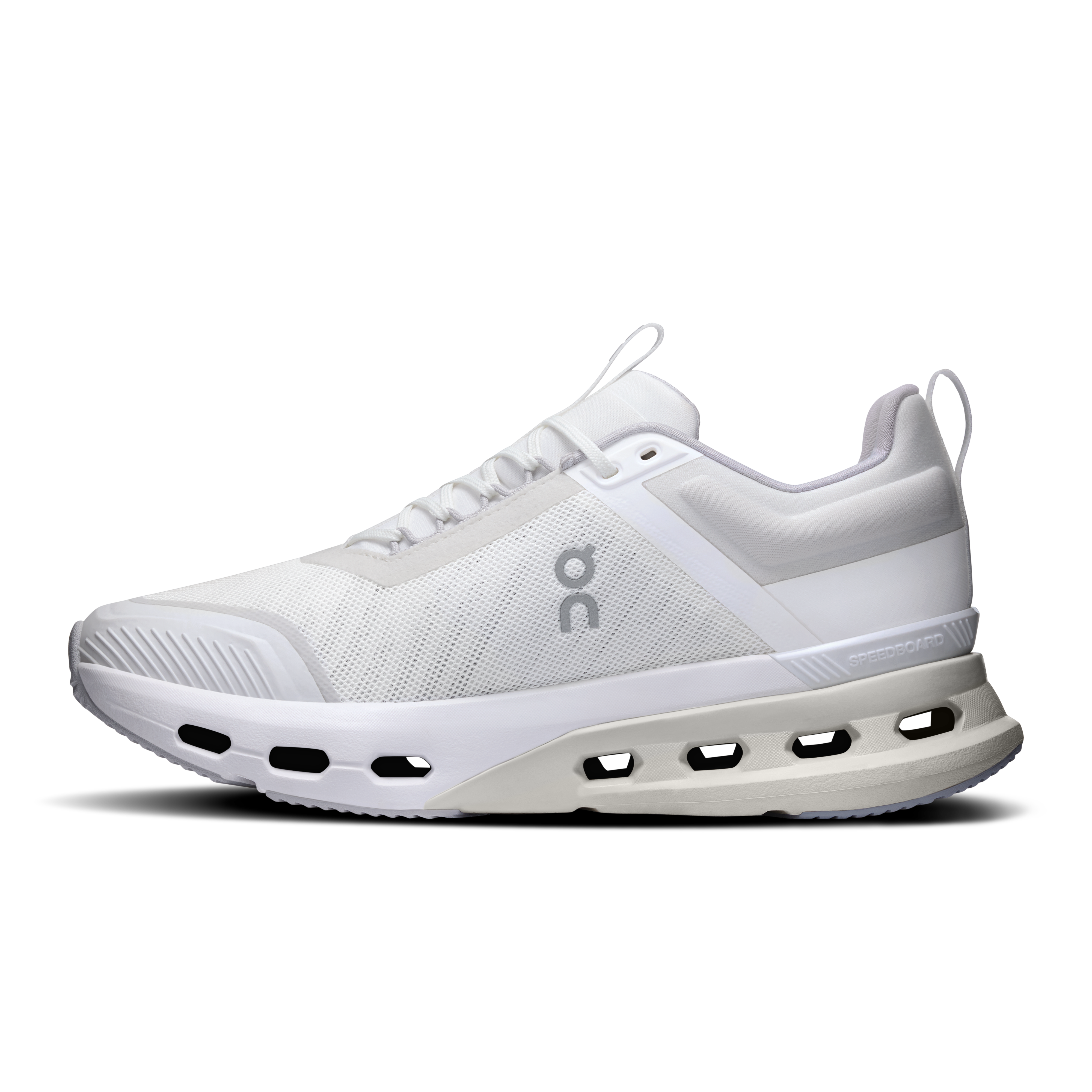 On Cloudnova X White & Glacier Femme training_shoes Chaussures