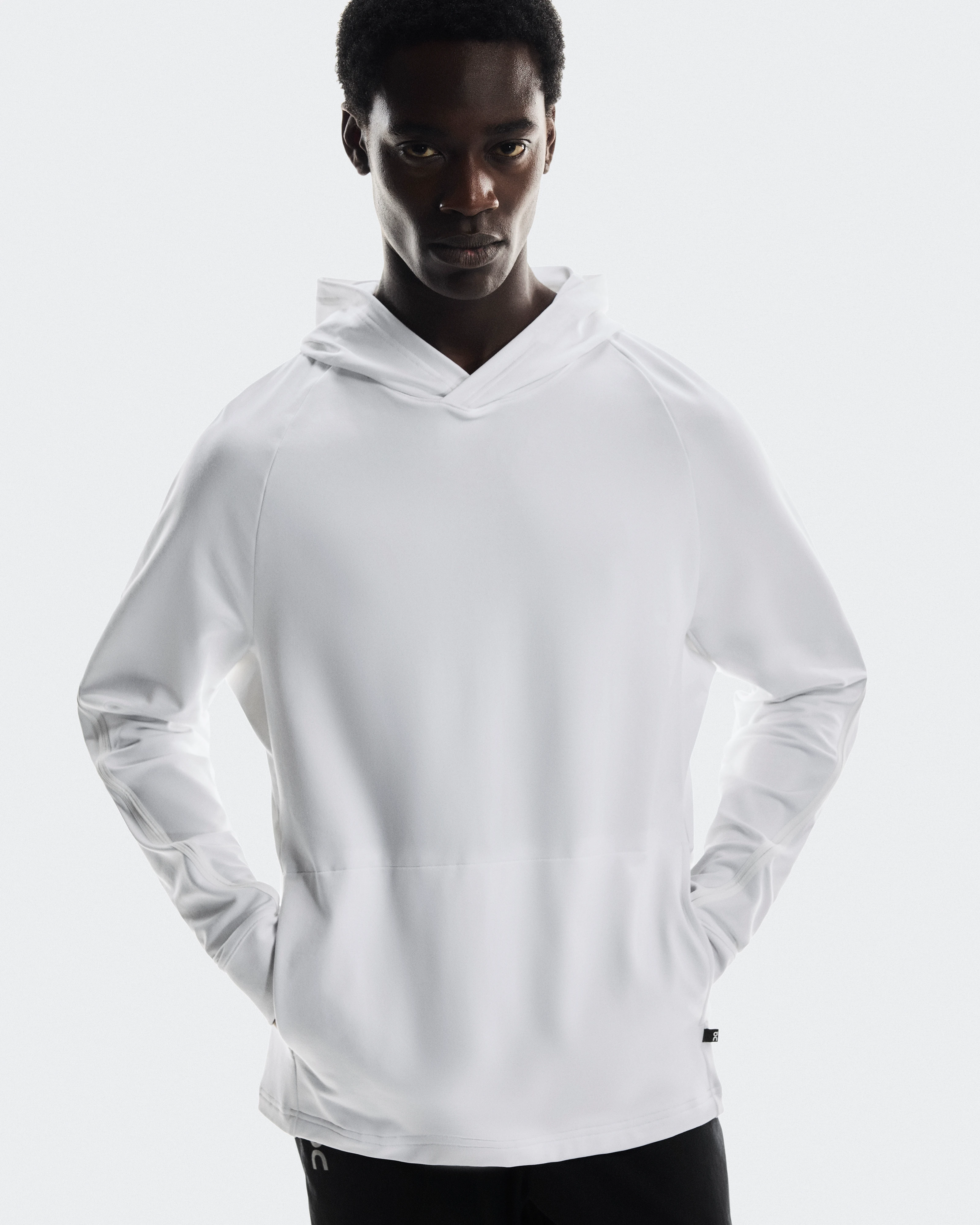 On Studio Hoodie White Homme Sweats à capuche et sweats
