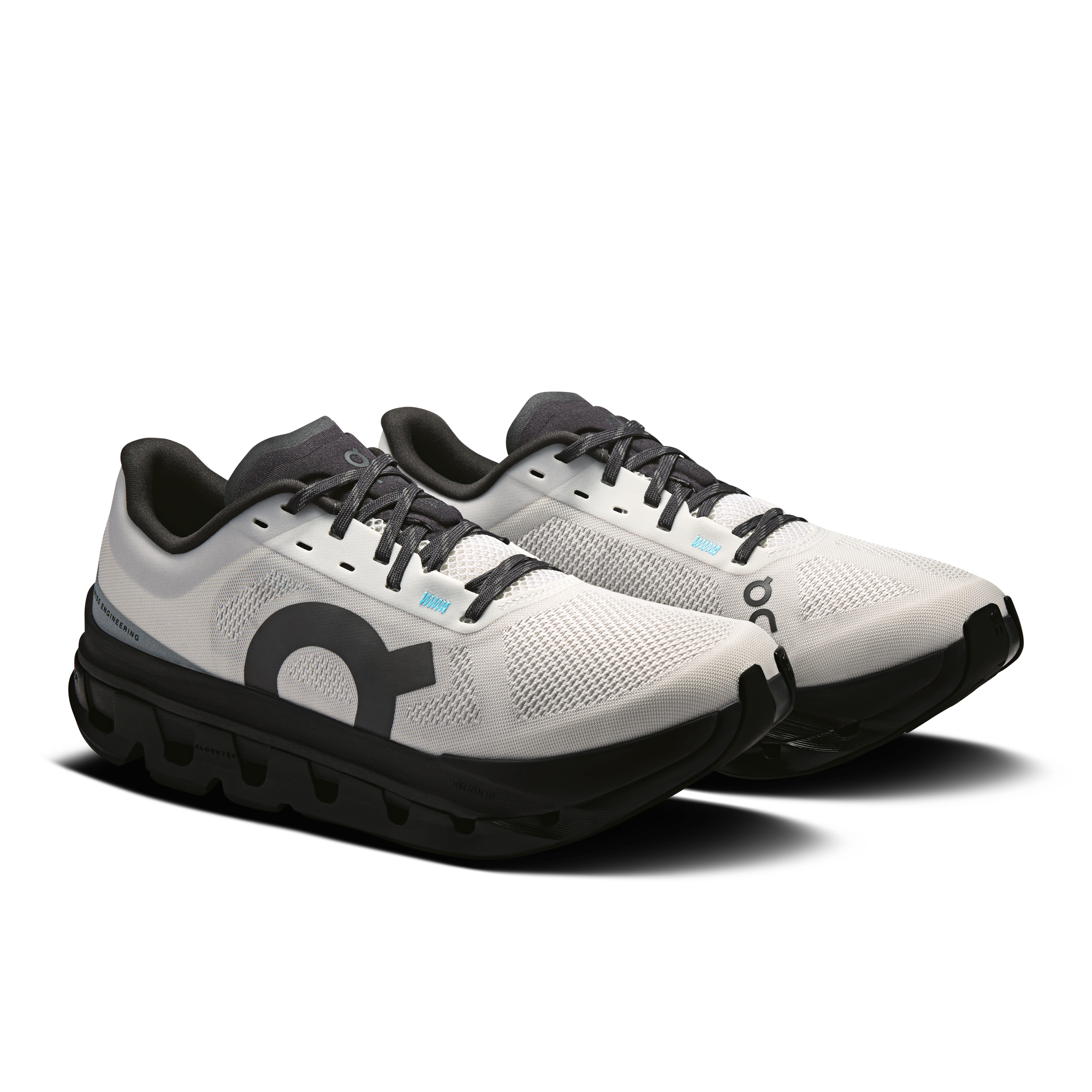 On Cloudflow 5 Lumos Glacier & Black Femme Running sur route Chaussures