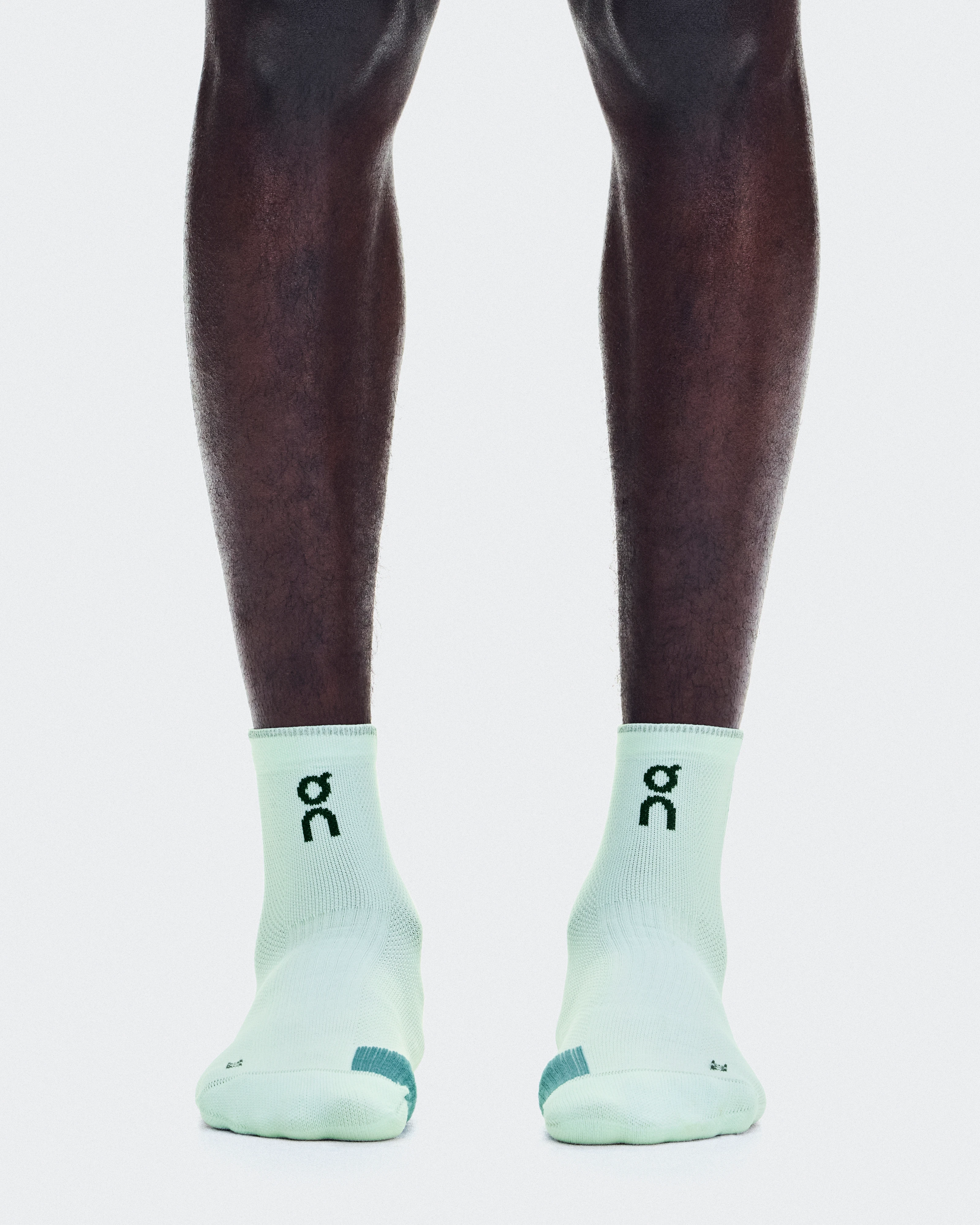 On Performance Run Sock Mid Flurry & Storm Unisexe Chaussettes