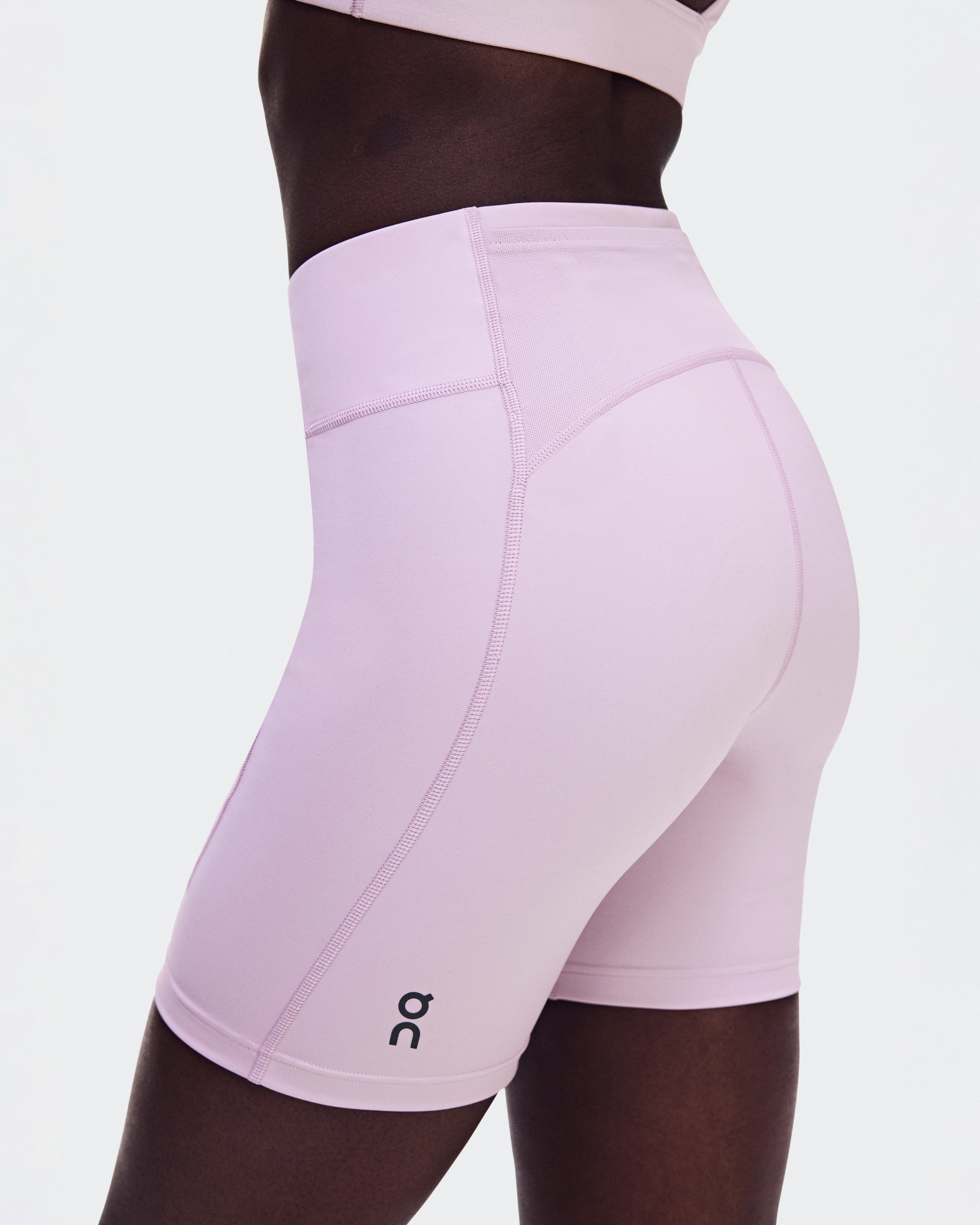 On Performance Tights Short Foxglove Femme Leggings
