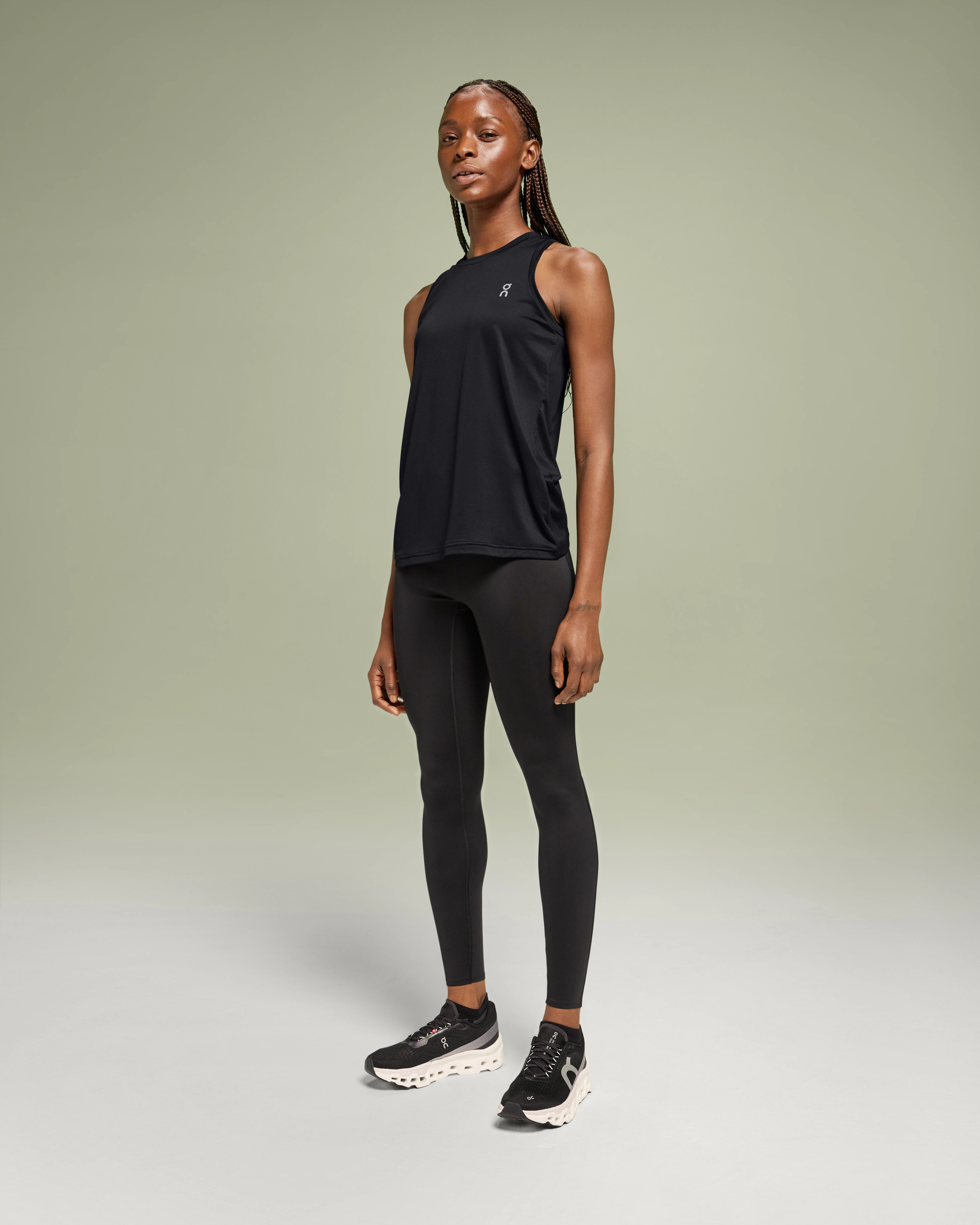 On Core Tank Black Femme Hauts et t-shirts