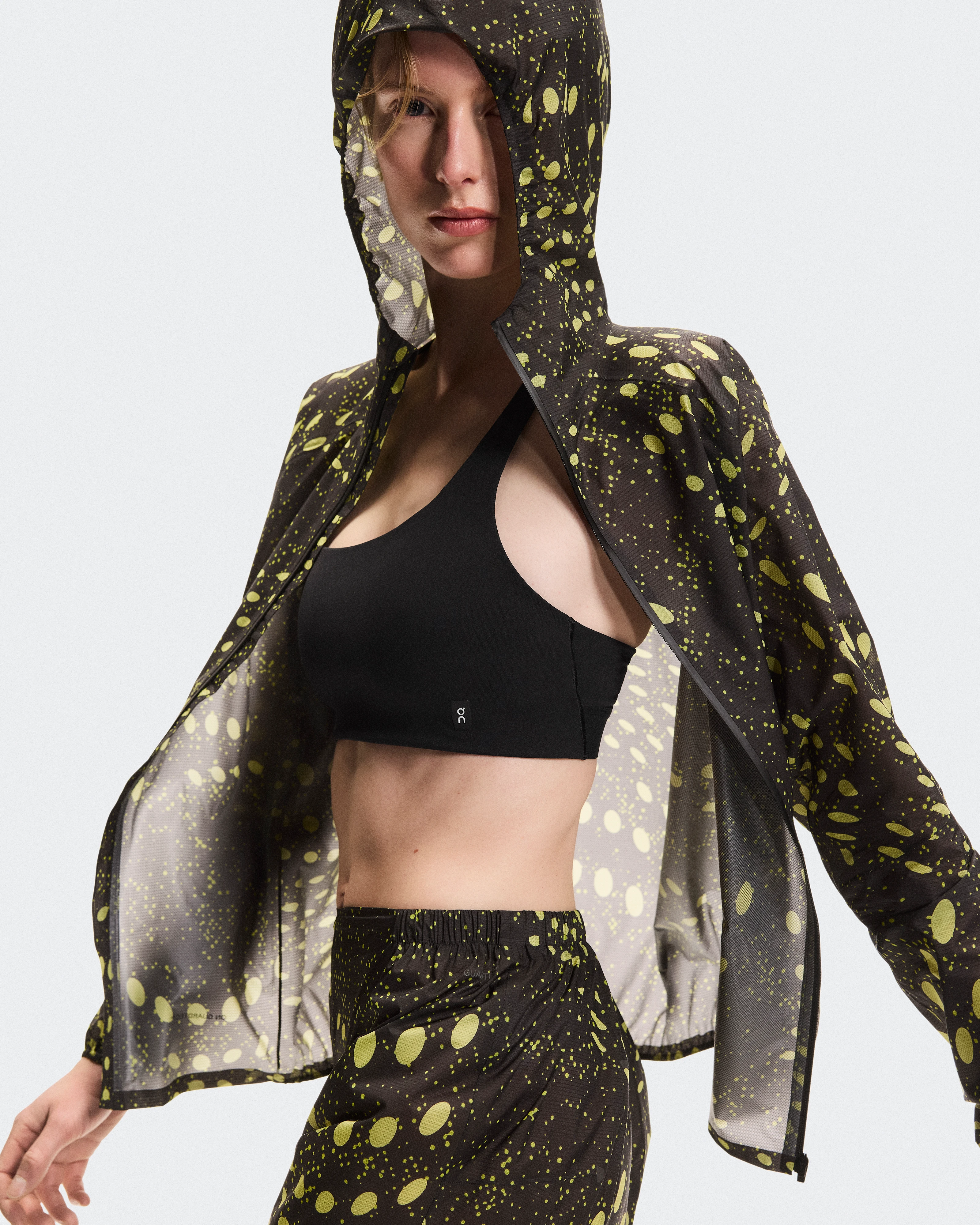 On Ultra Jacket Iron & Lime Femme Vestes