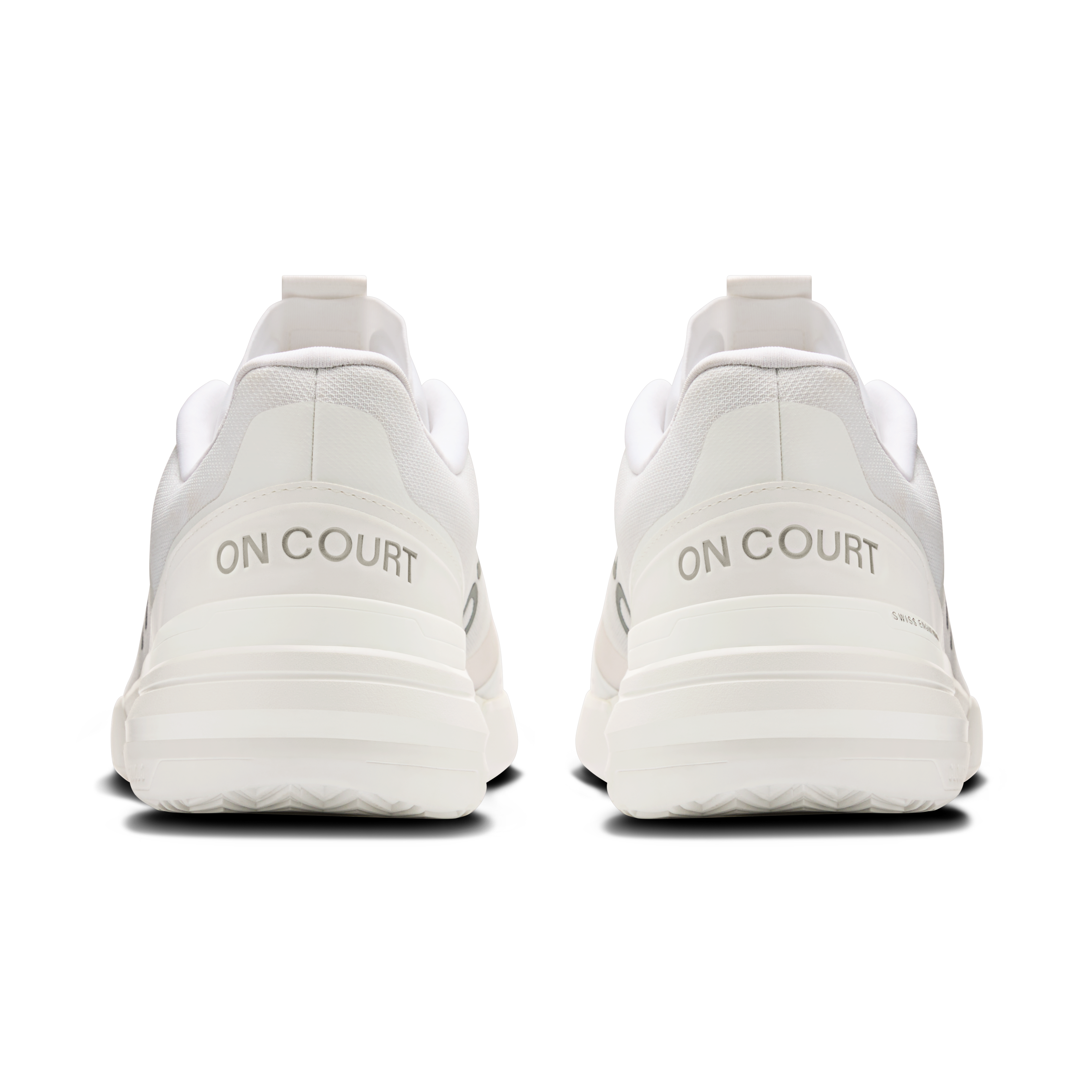 On THE ROGER Advantage Pro White & White Homme Tennis Chaussures