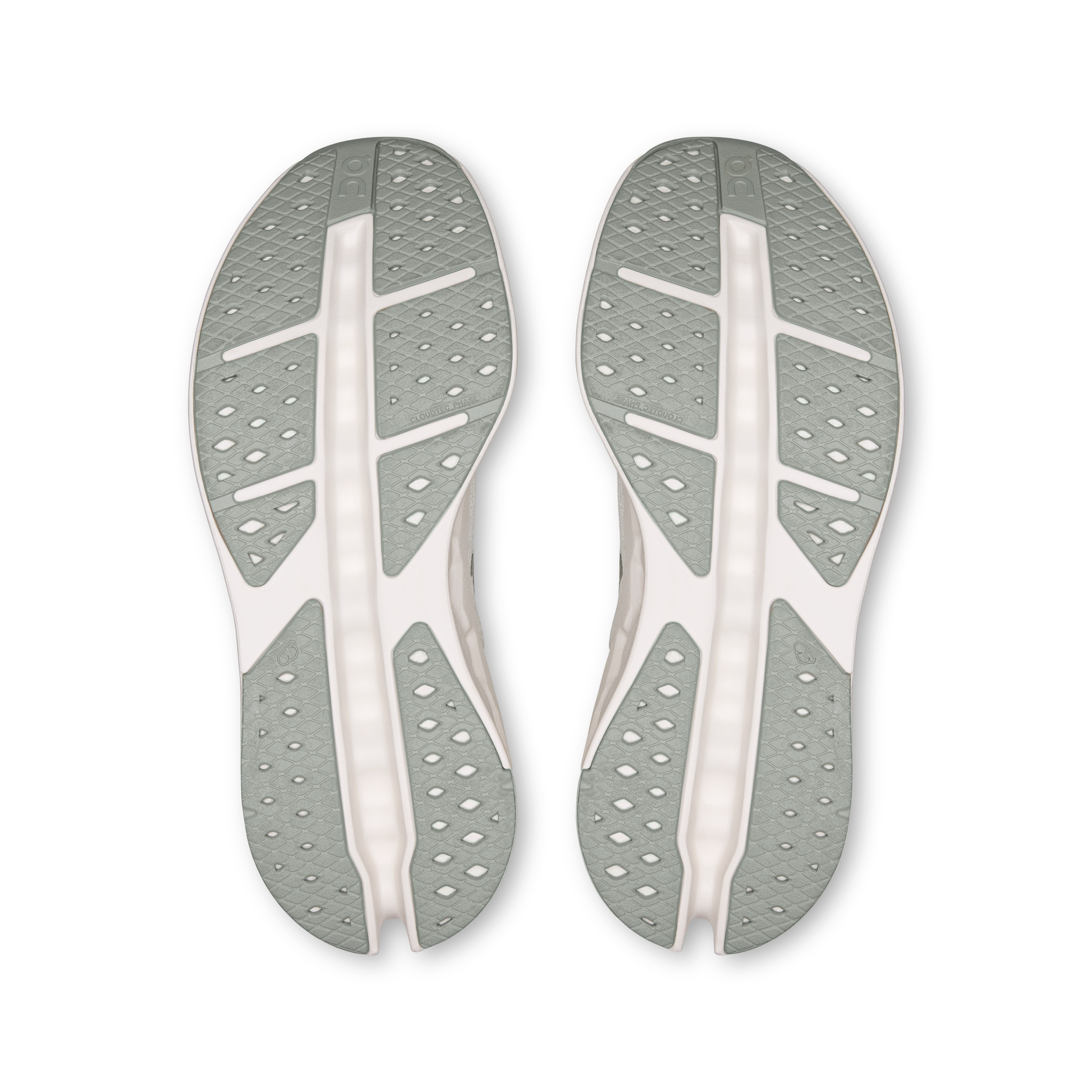 On Cloudsurfer Max Iceberg & Ivory Femme Running sur route Chaussures