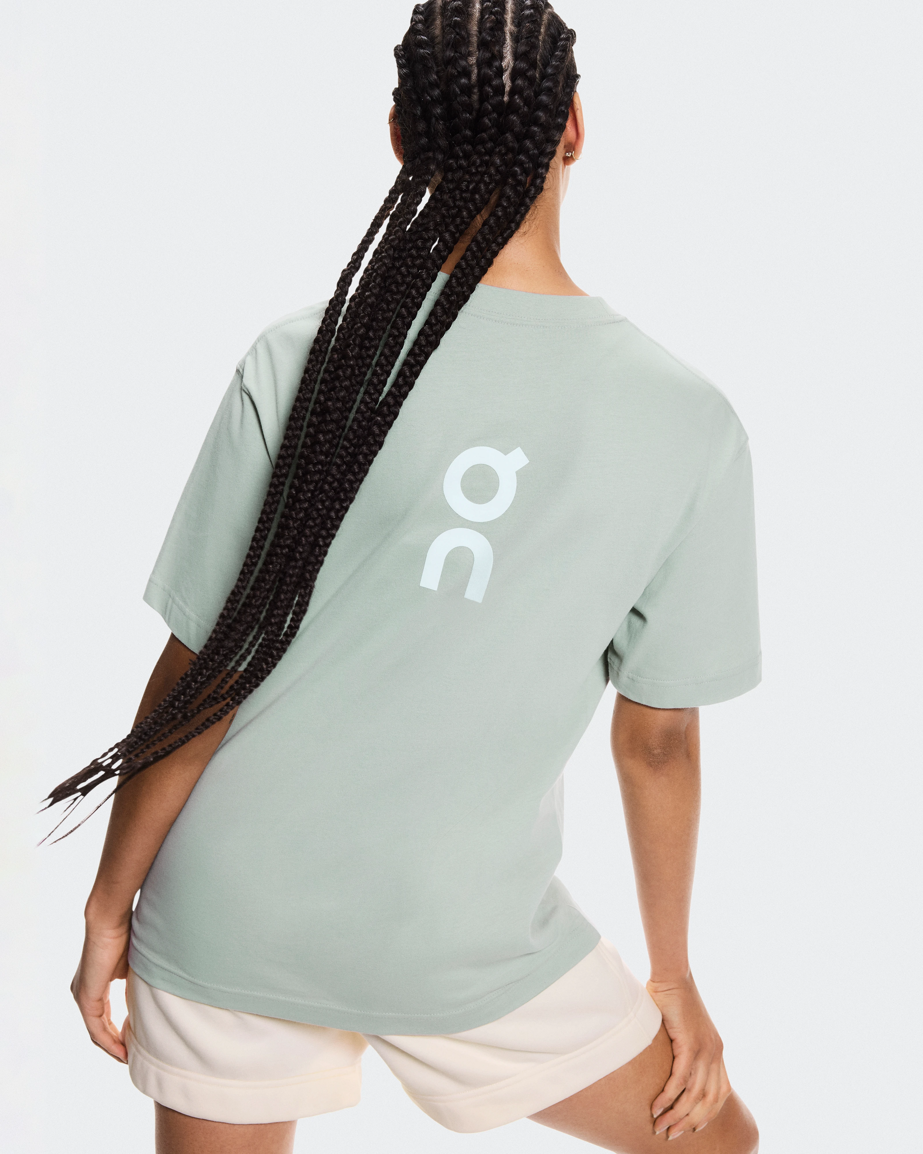 On Club-T Mineral Femme Hauts et t-shirts