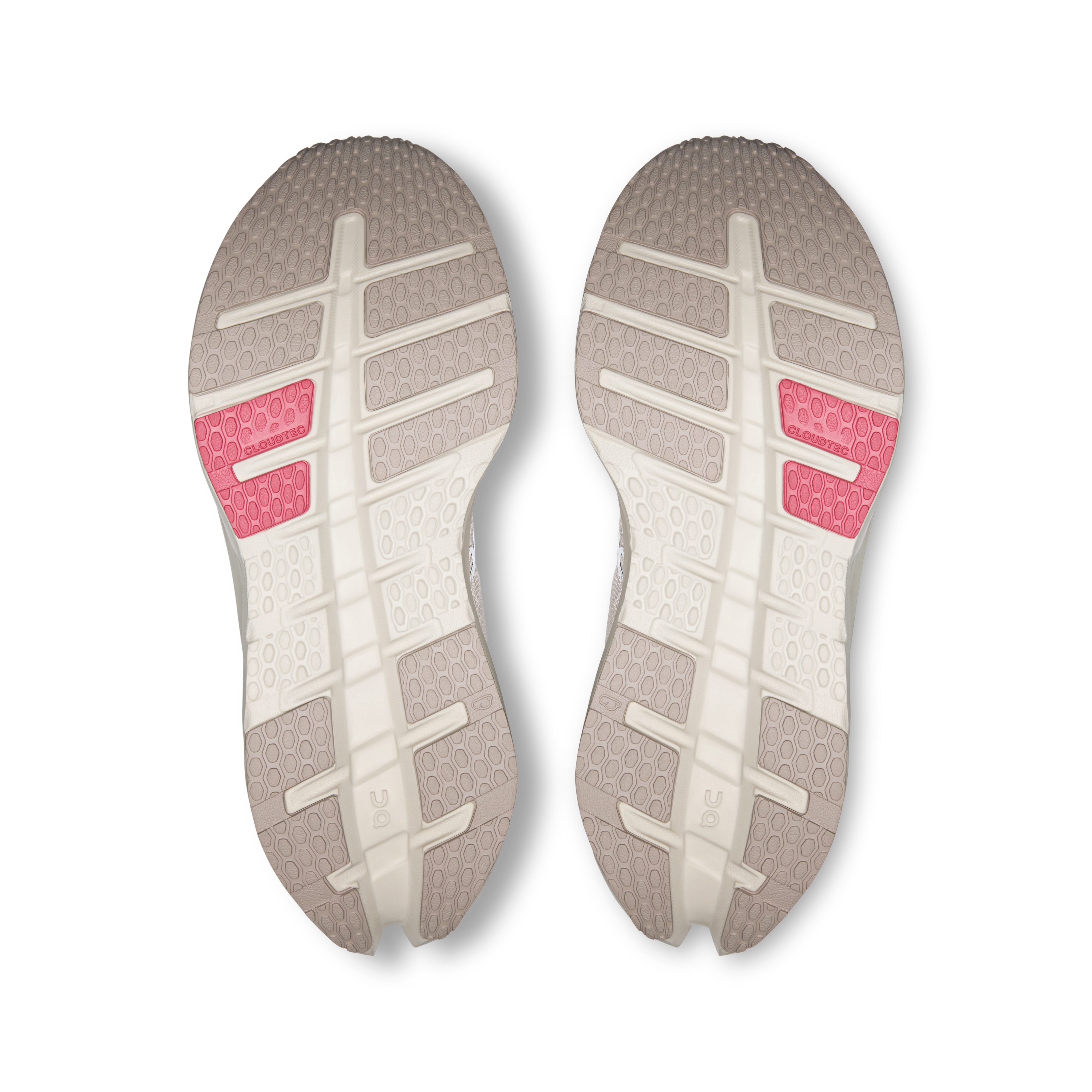 On Cloudrunner 3 Oyster & Camellia Femme Running sur route Chaussures
