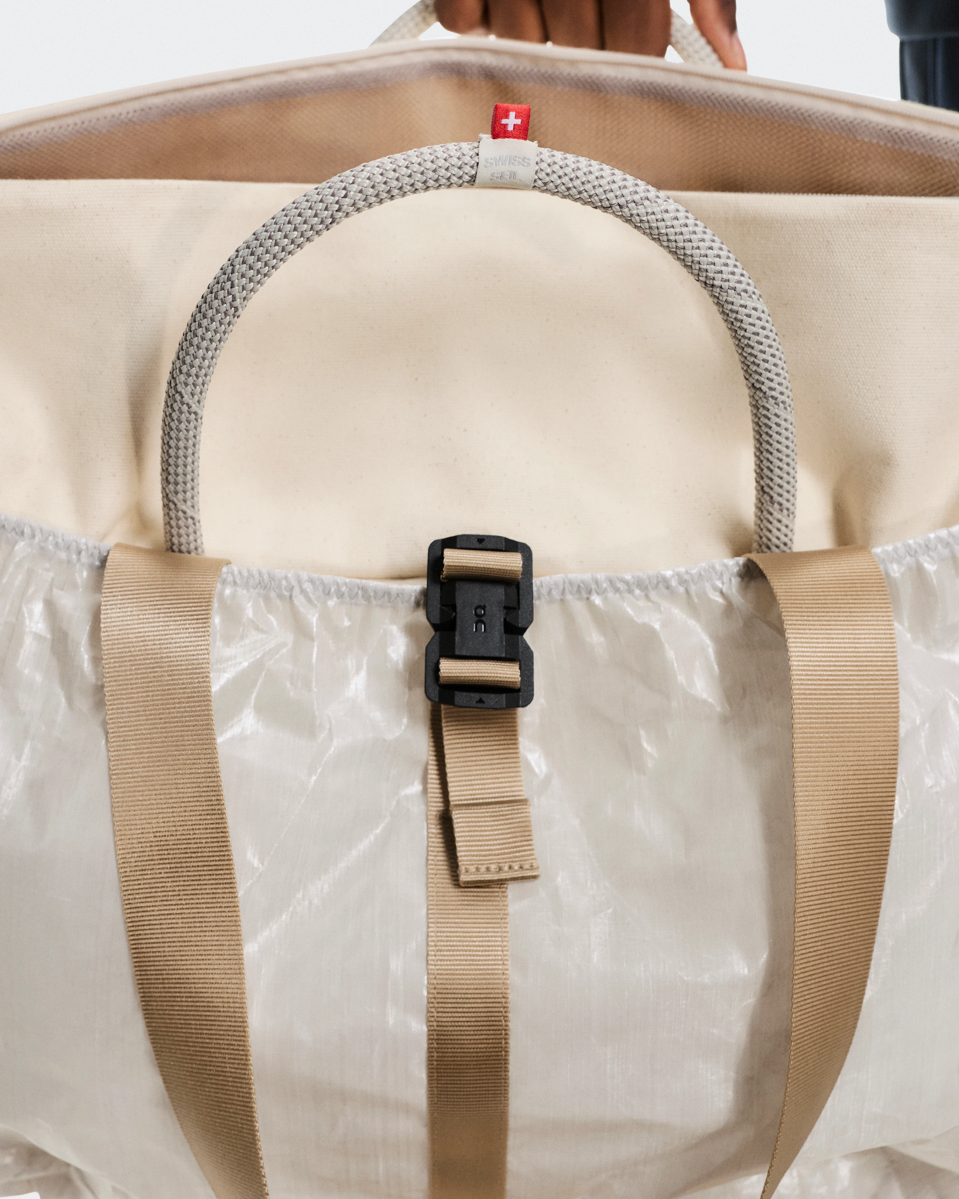 On Court Pack 40L Sesame & White Unisexe Sacs
