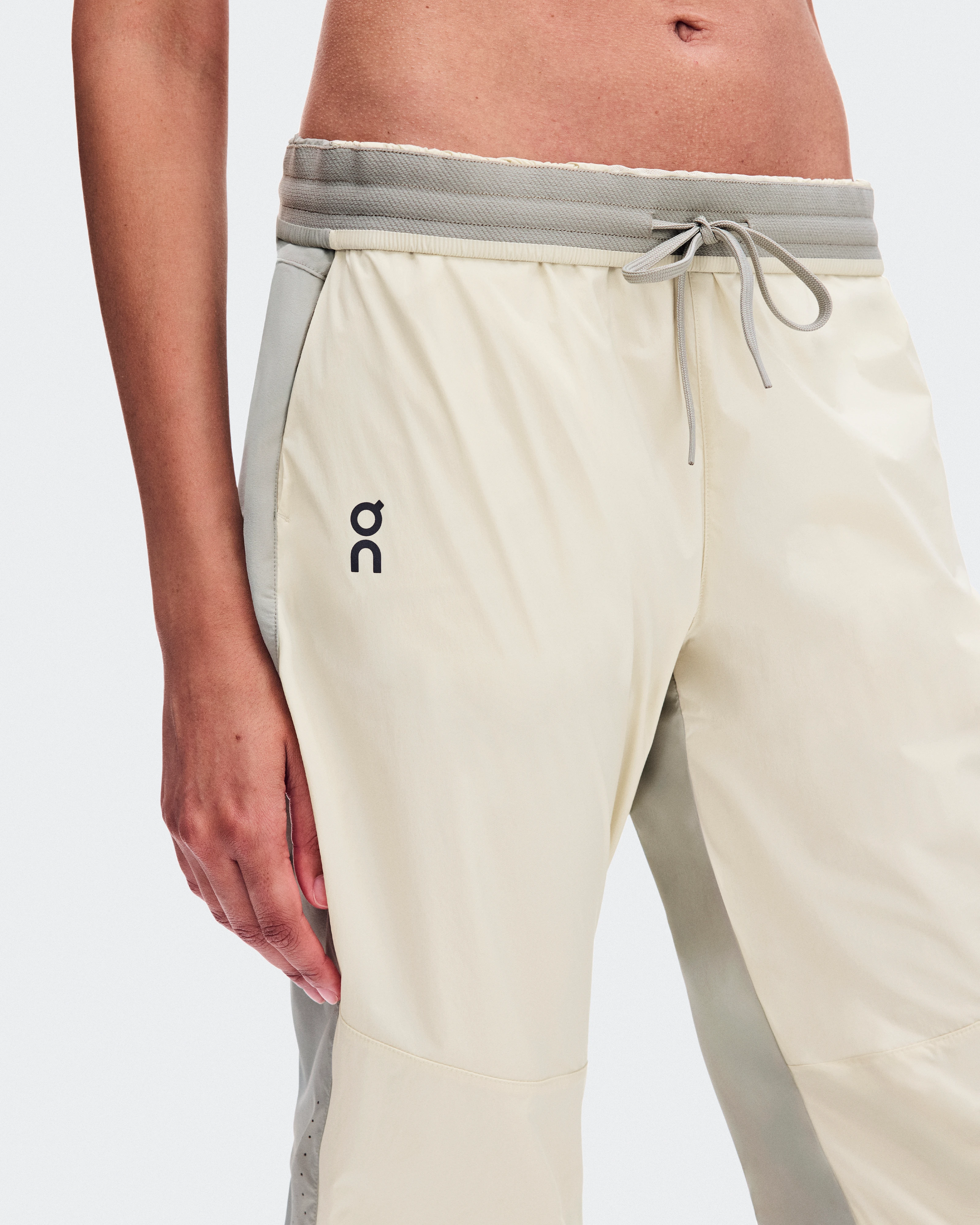 On Weather Pants Hare & Brume Femme Pantalons