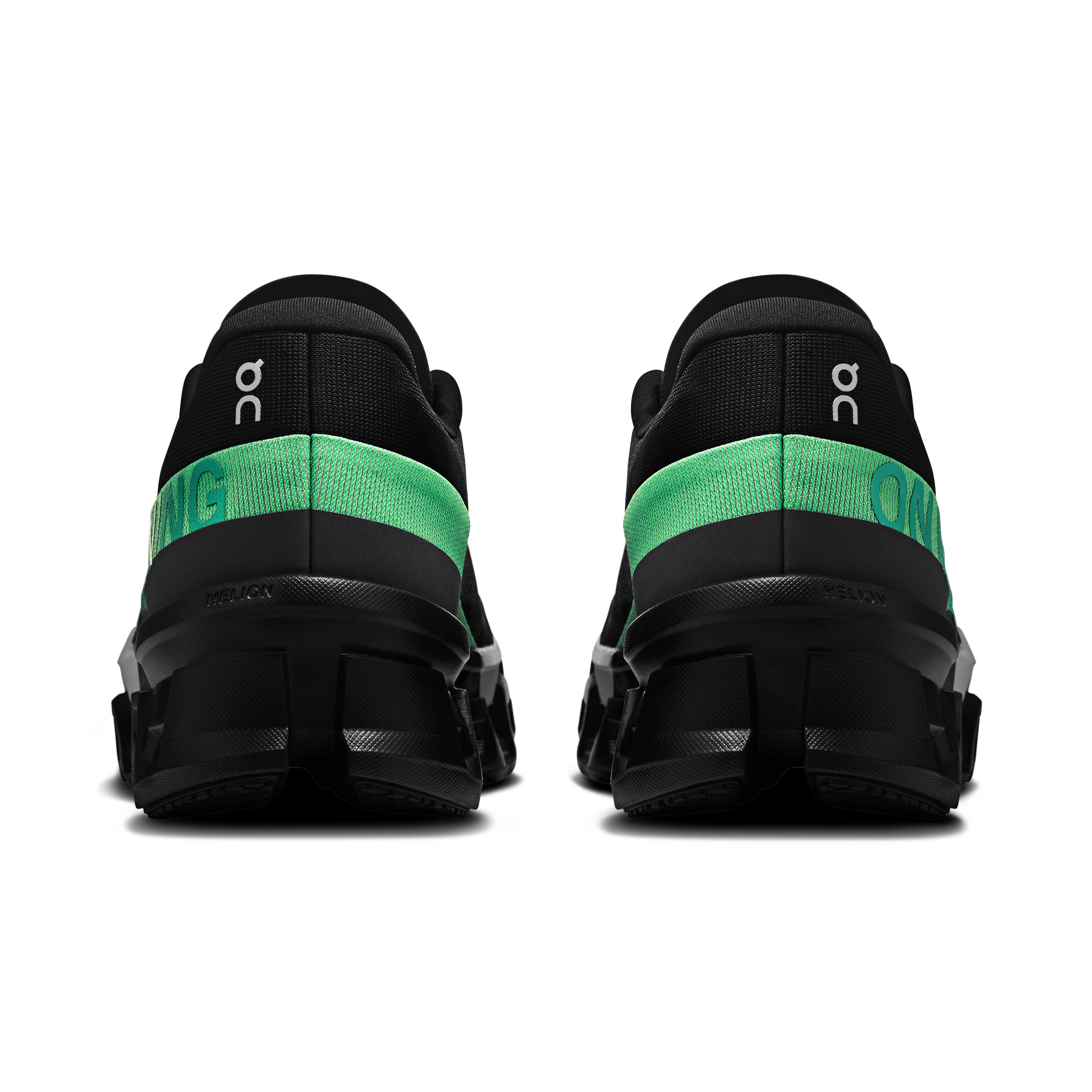 On Cloudmonster 2 Black & Glacier Homme Running sur route Chaussures