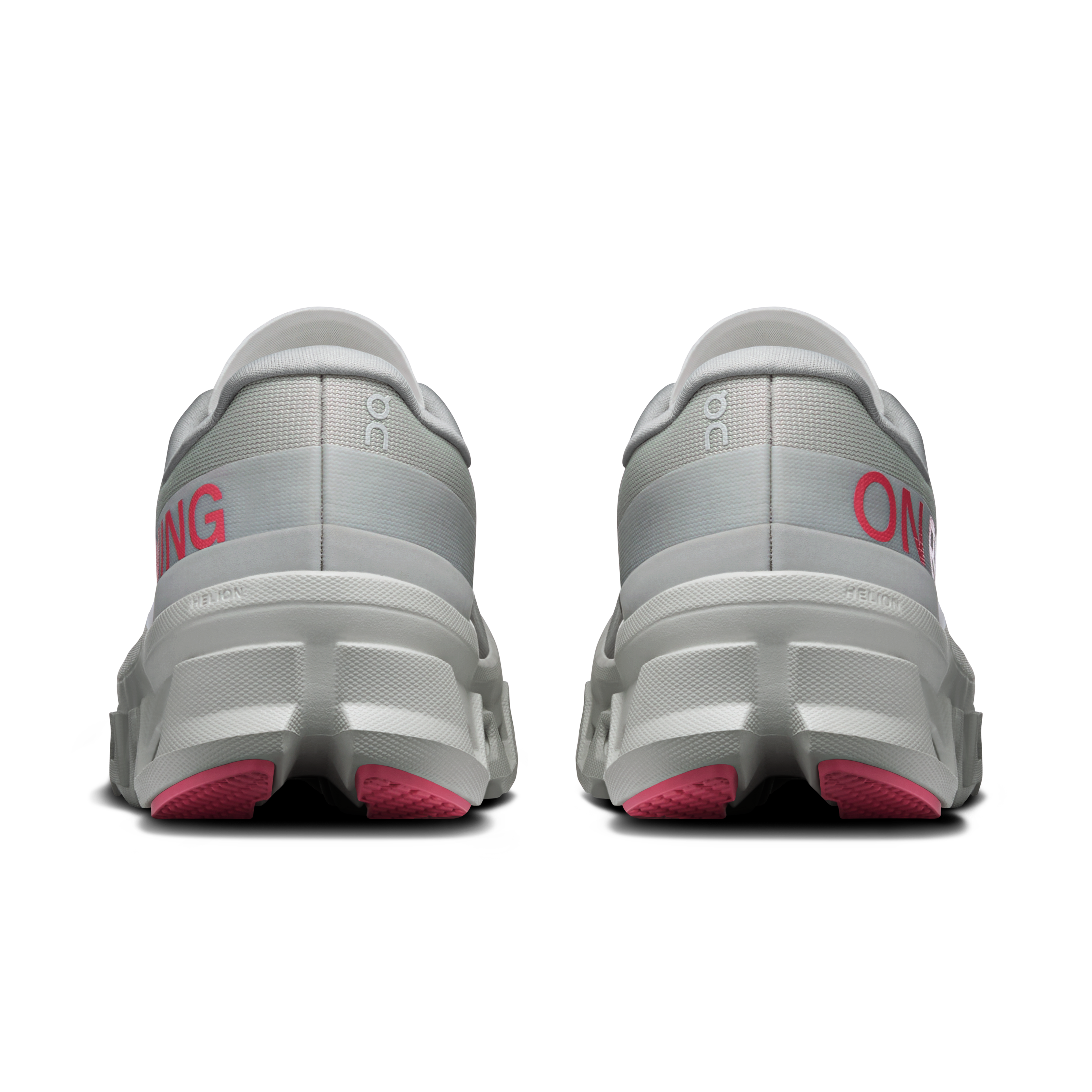 On Cloudmonster 1 Silver & Camellia Femme Active Life Chaussures