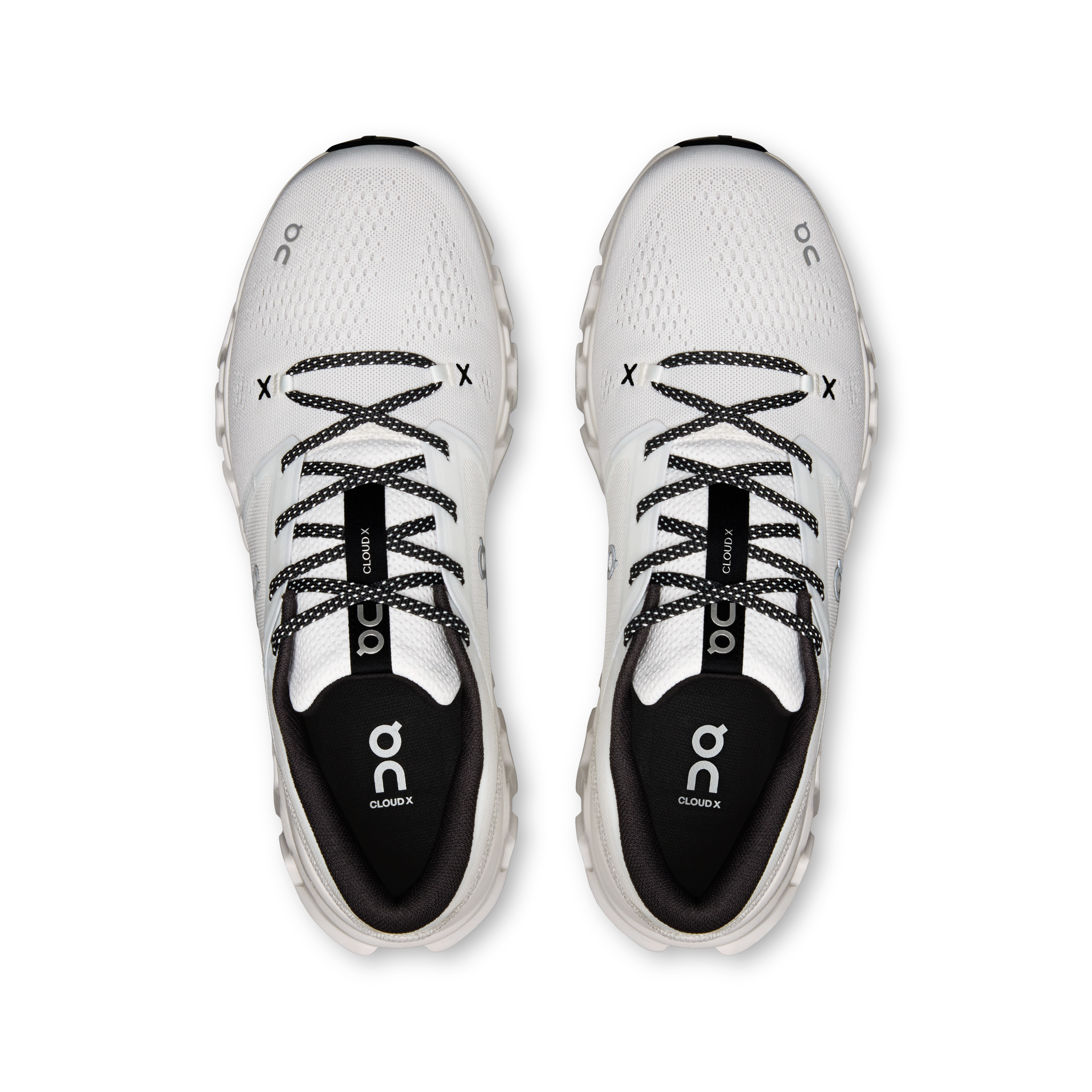 On Cloud X 5 White & Black Homme Active Life Chaussures