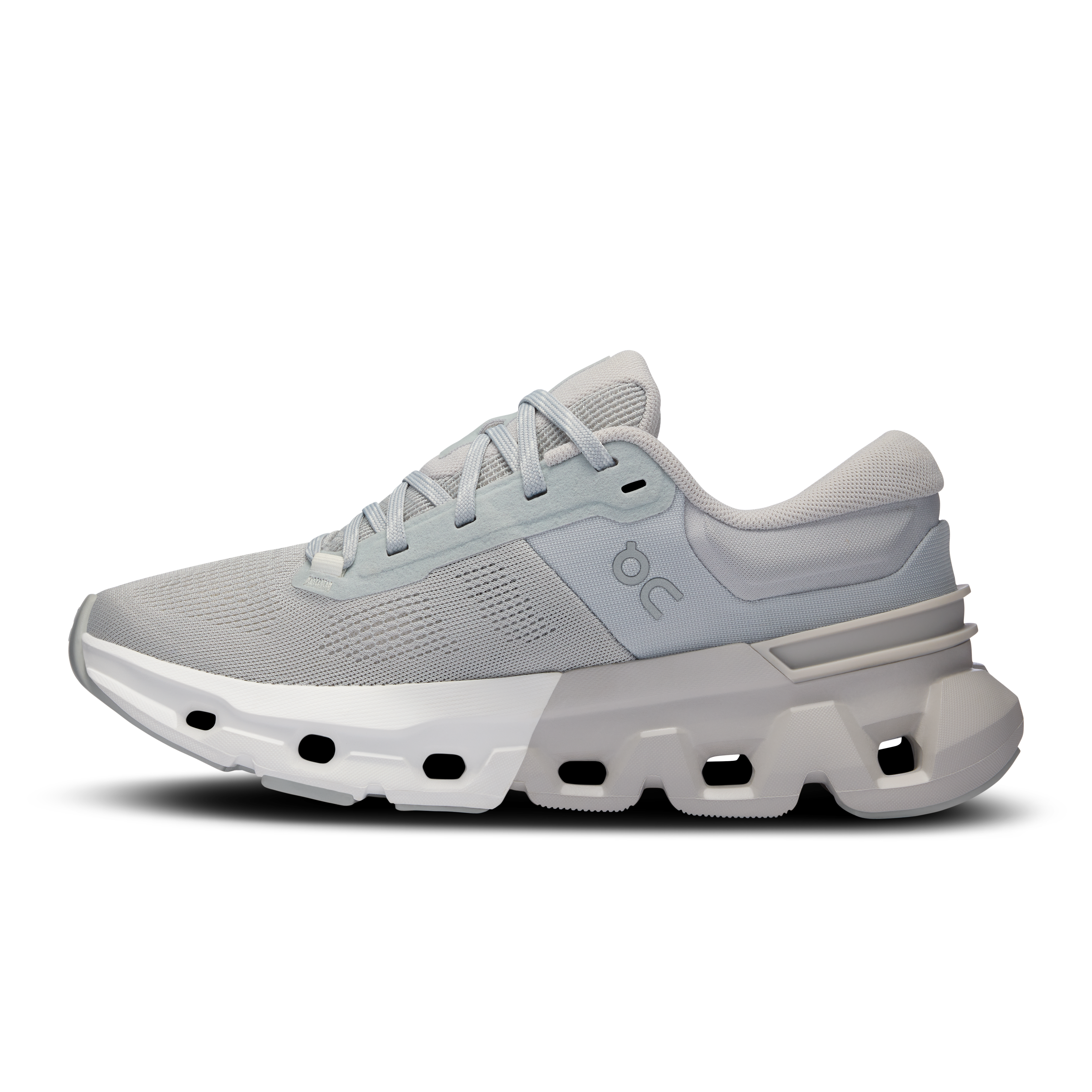 On Cloudflyer 5 Glacier & Wolf Femme Running sur route Chaussures