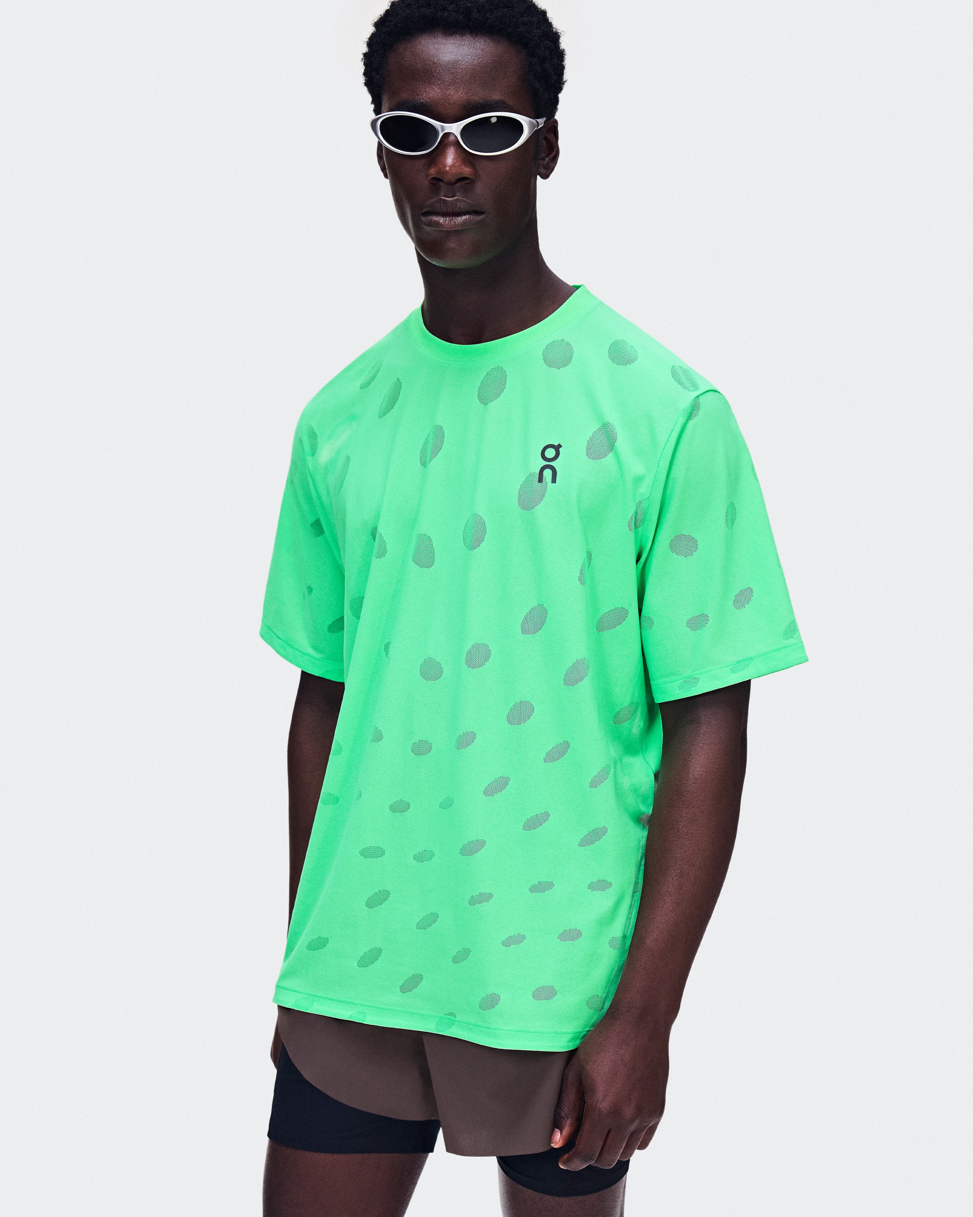 On Zero-T Breathe Verdite Homme Hauts et t-shirts
