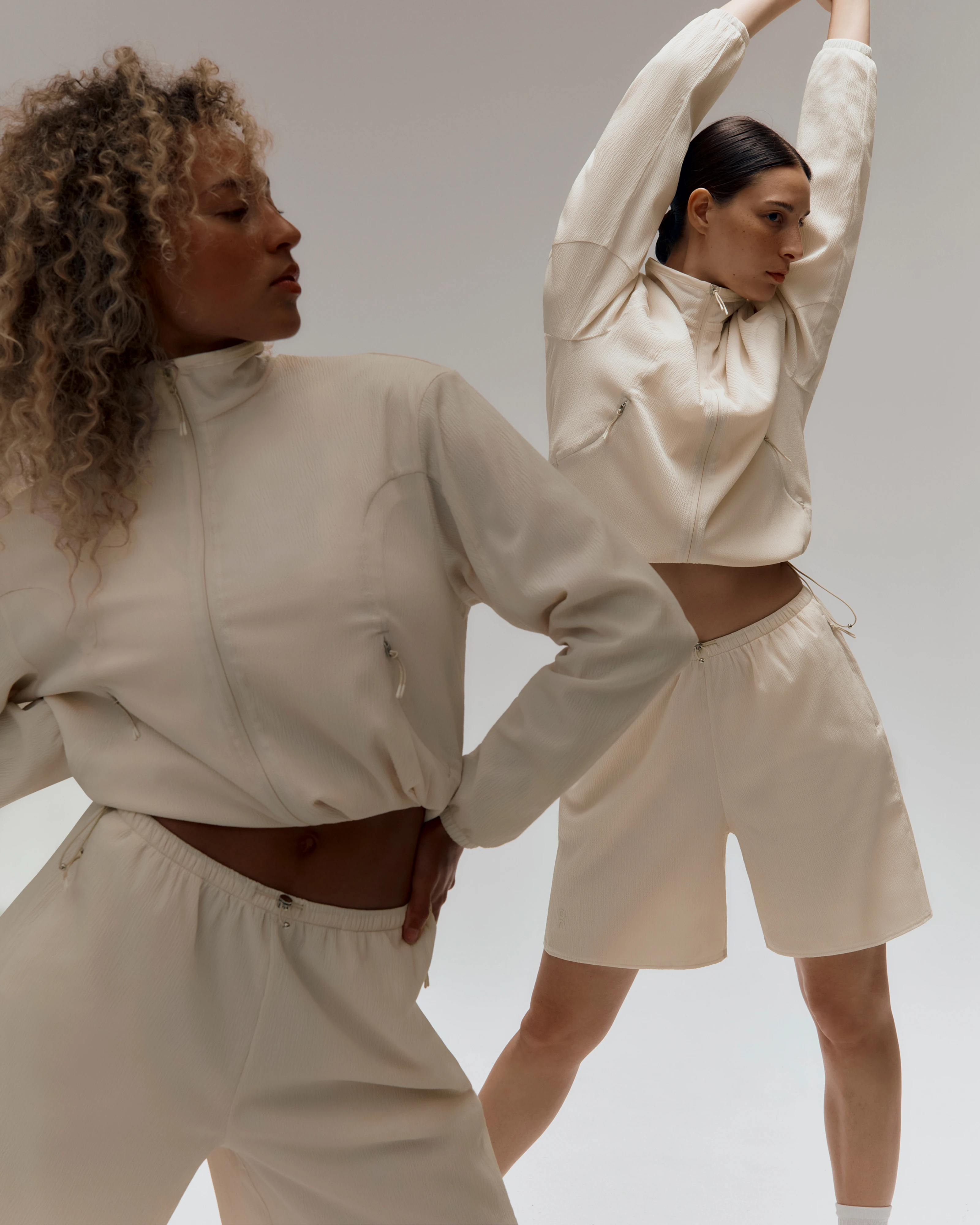 On Track Jacket Cream Femme Vestes
