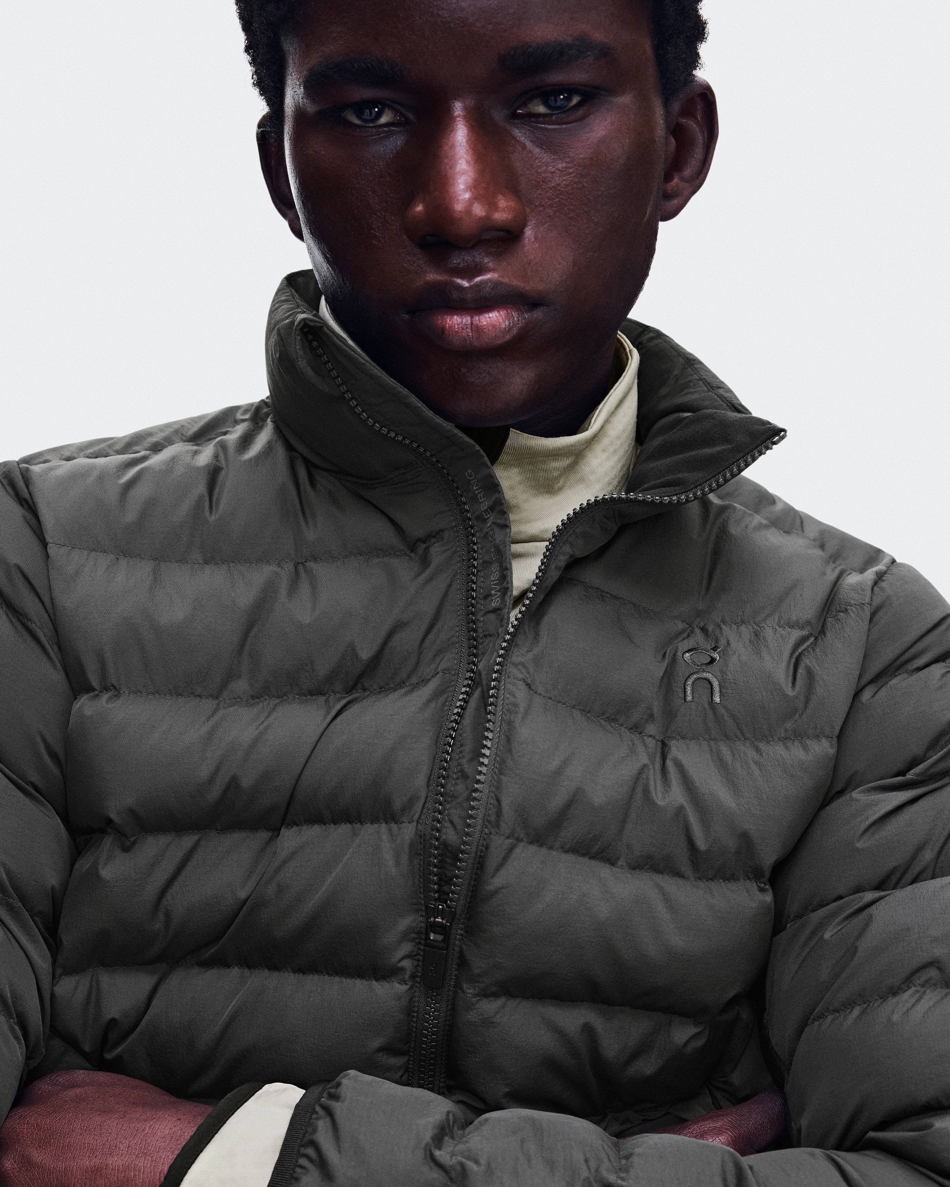On Ascent Puffer Jacket Espresso Homme Vestes