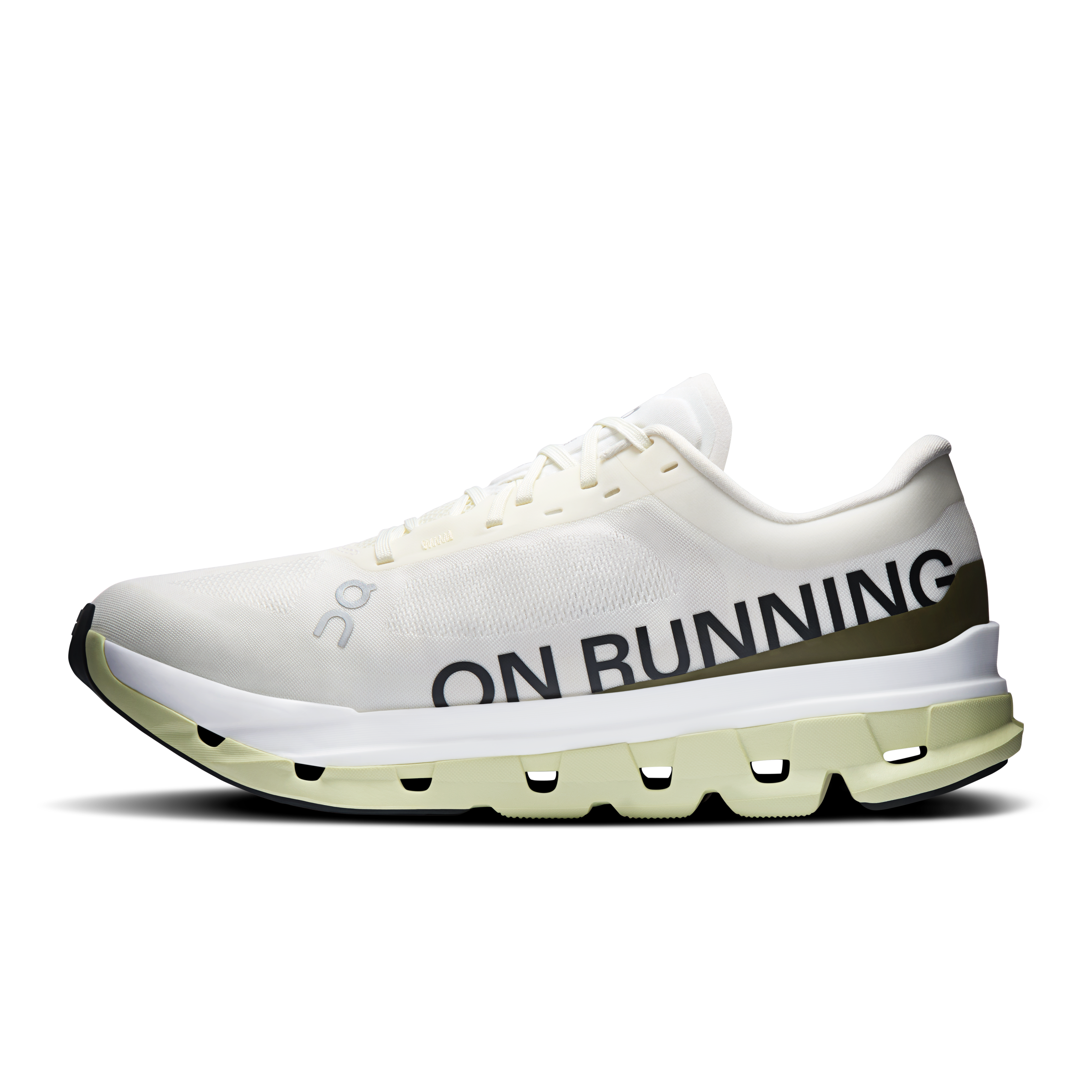 On Cloudflow 5 Ivory & Linen Homme Running sur route Chaussures