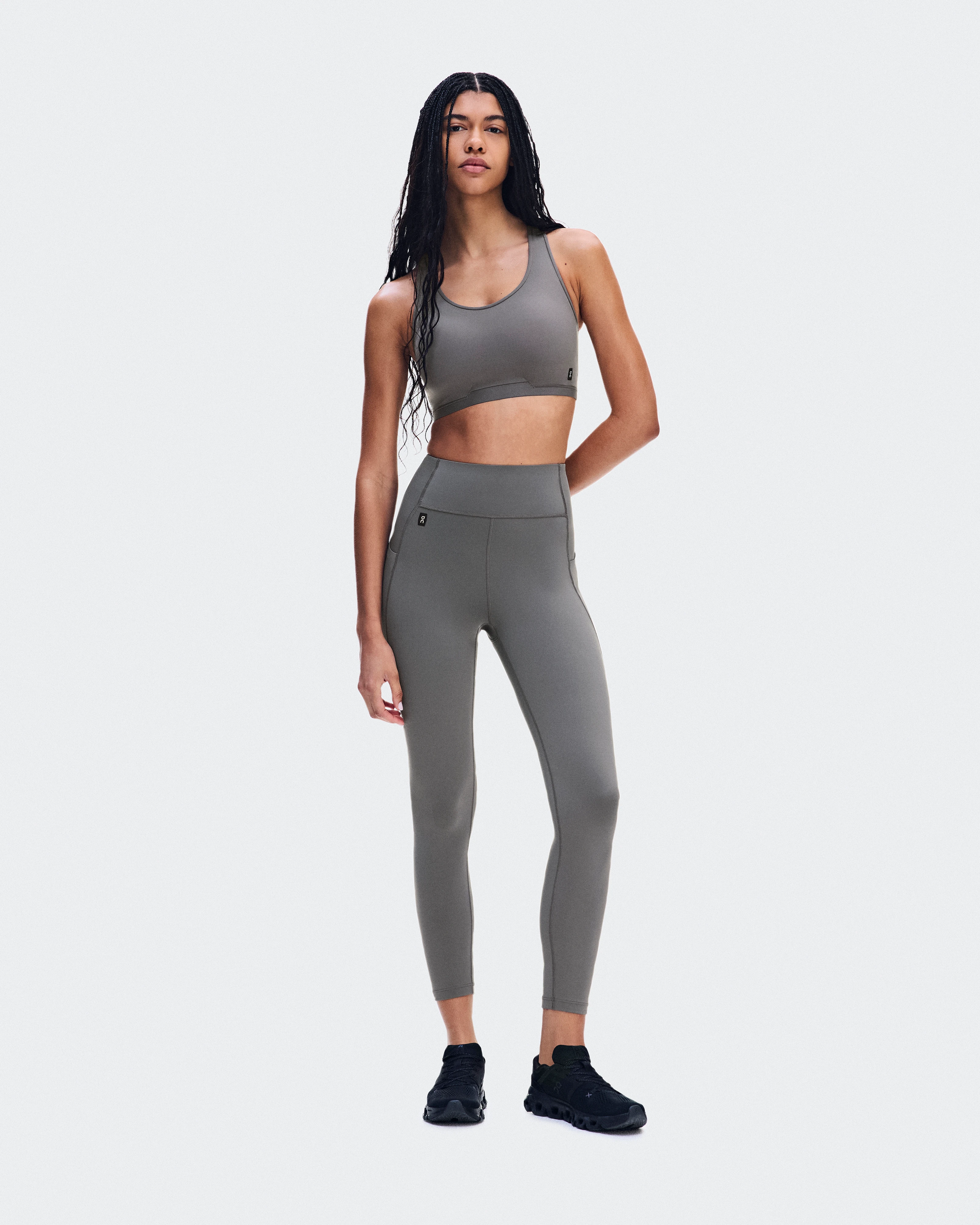 On Train Tights 7/8 Ember Femme Leggings