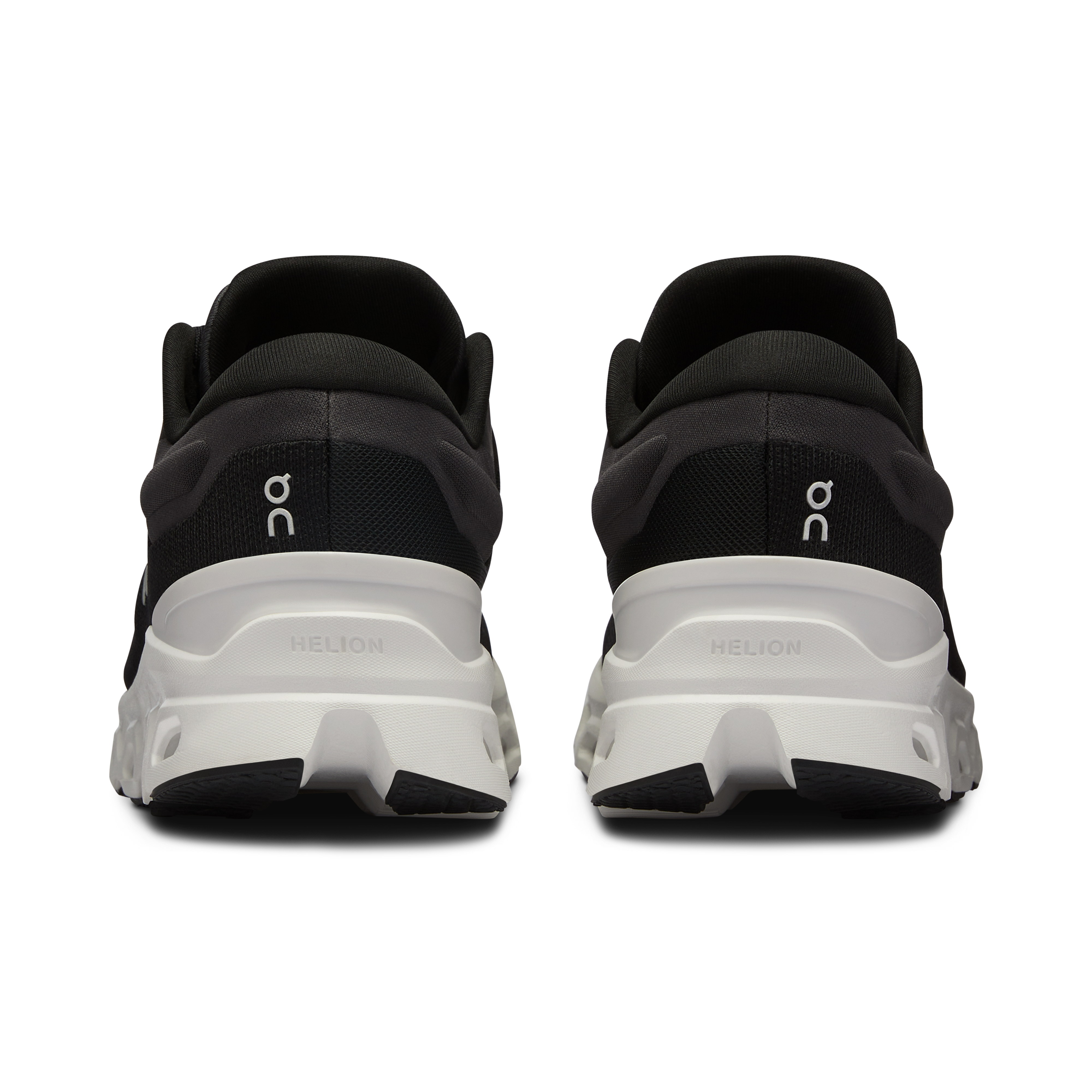 On Cloudstratus 3 Black & Frost Femme Running sur route Chaussures